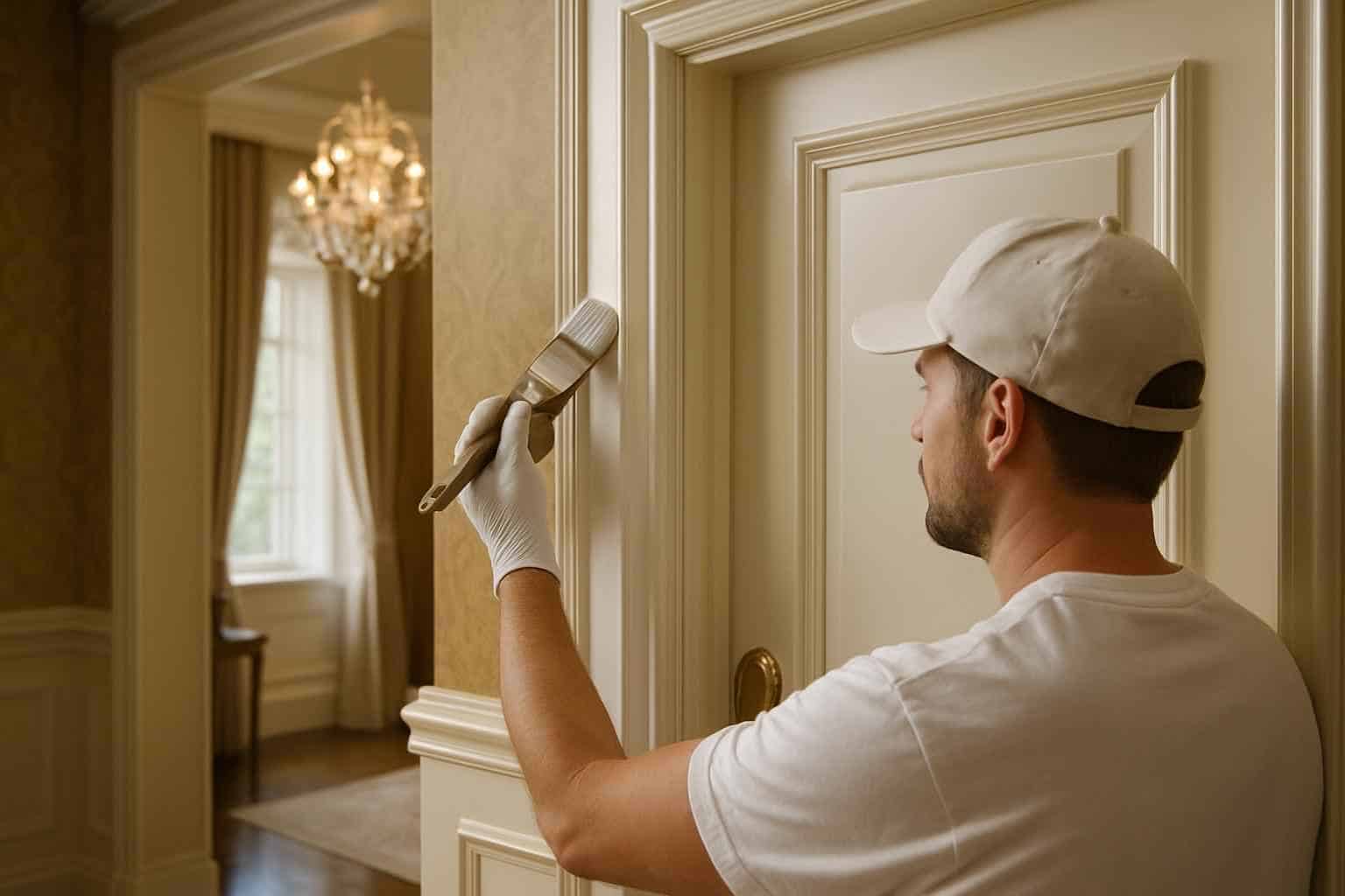 Painting Contractor In Stonewall TX Trim Door Painting Service in Stonewall TX