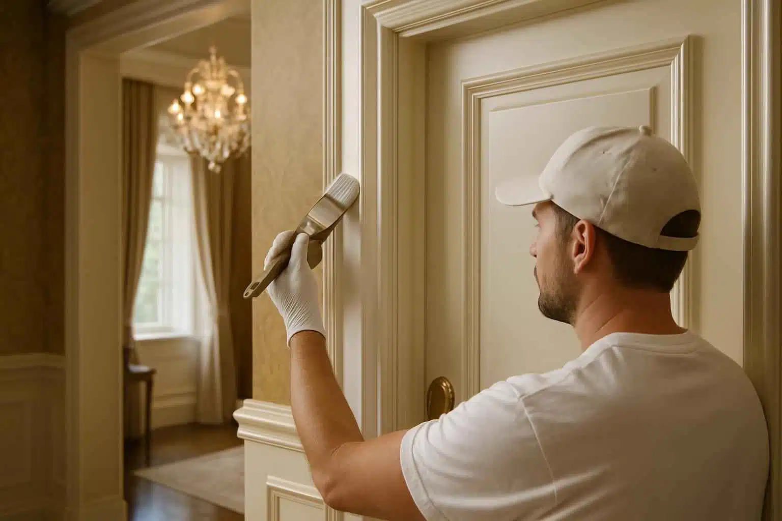 Trim Door Painting Service in Stonewall TX