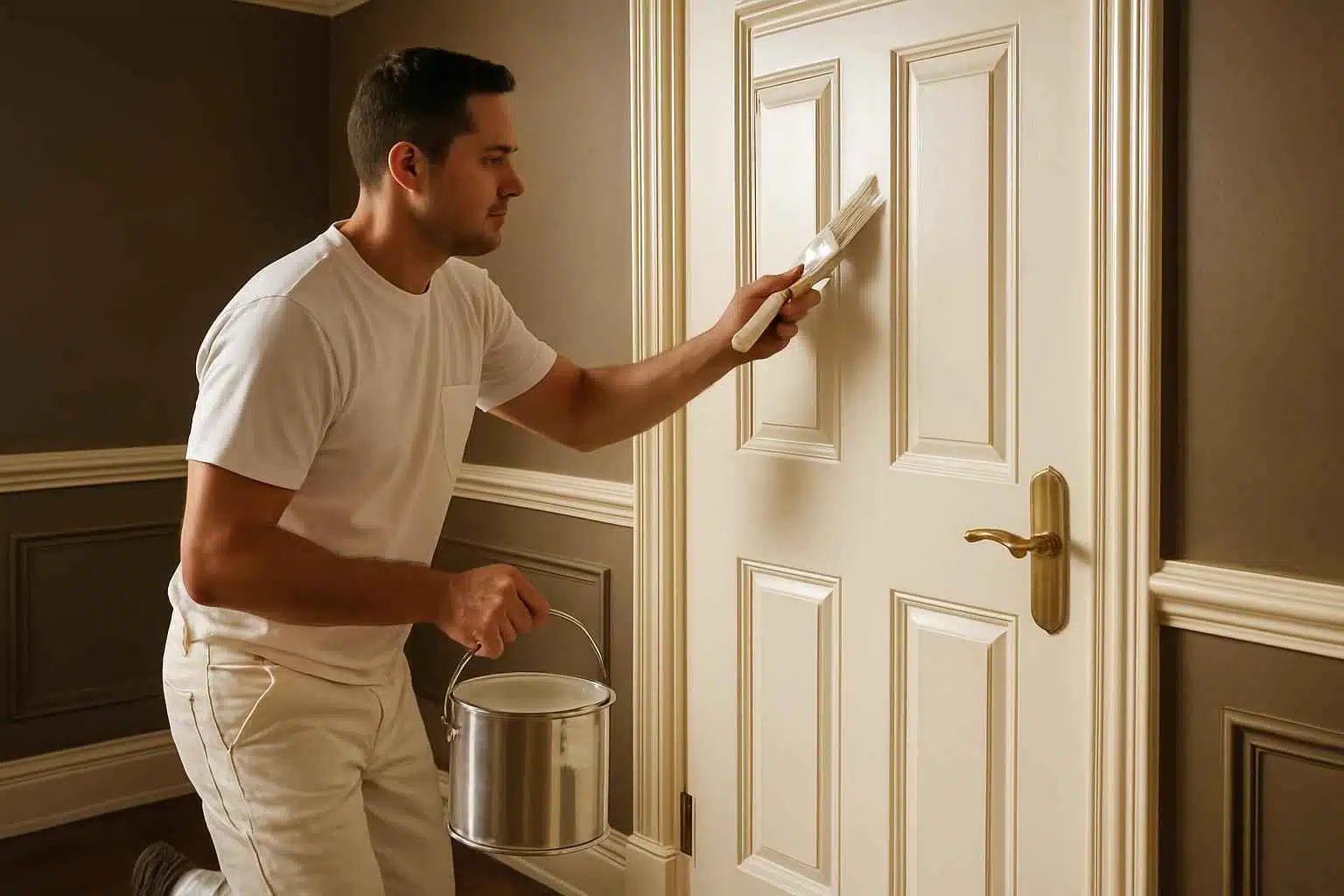 Trim Door Painting Service in Willow City TX