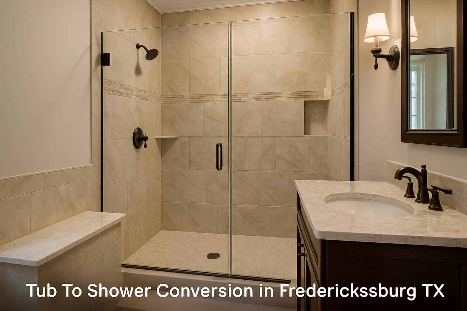 Tub To Shower Conversion Service in Fredericksburg TX