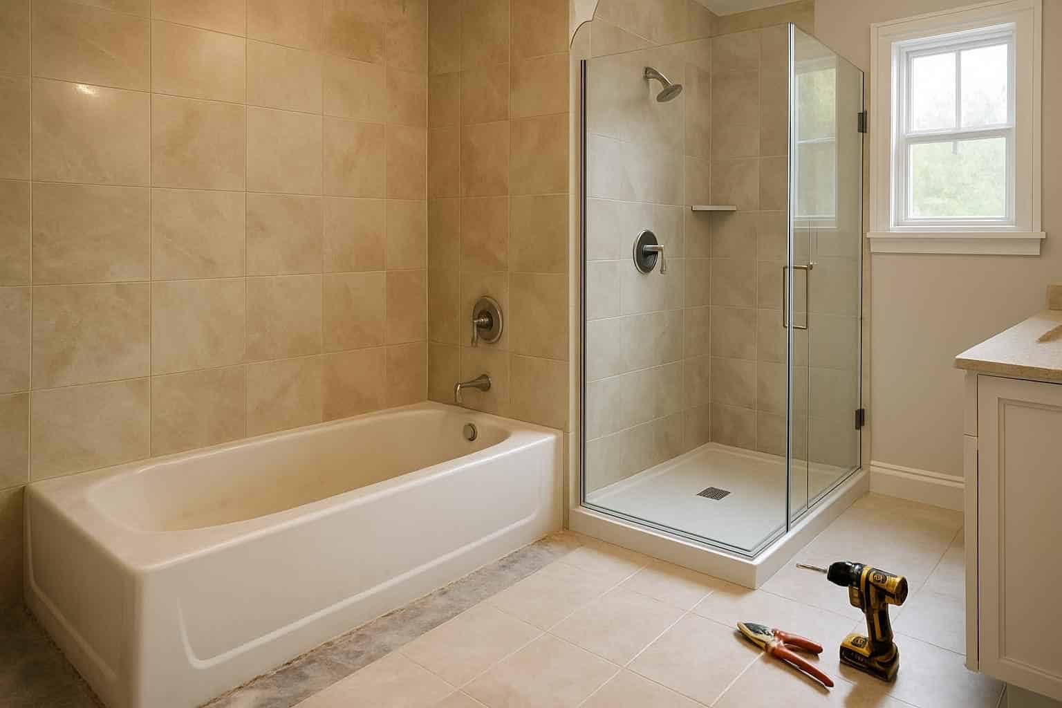 Bathroom Remodeling Contractor In Luckenbach TX Tub to Shower Conversion Service in Luckenbach TX