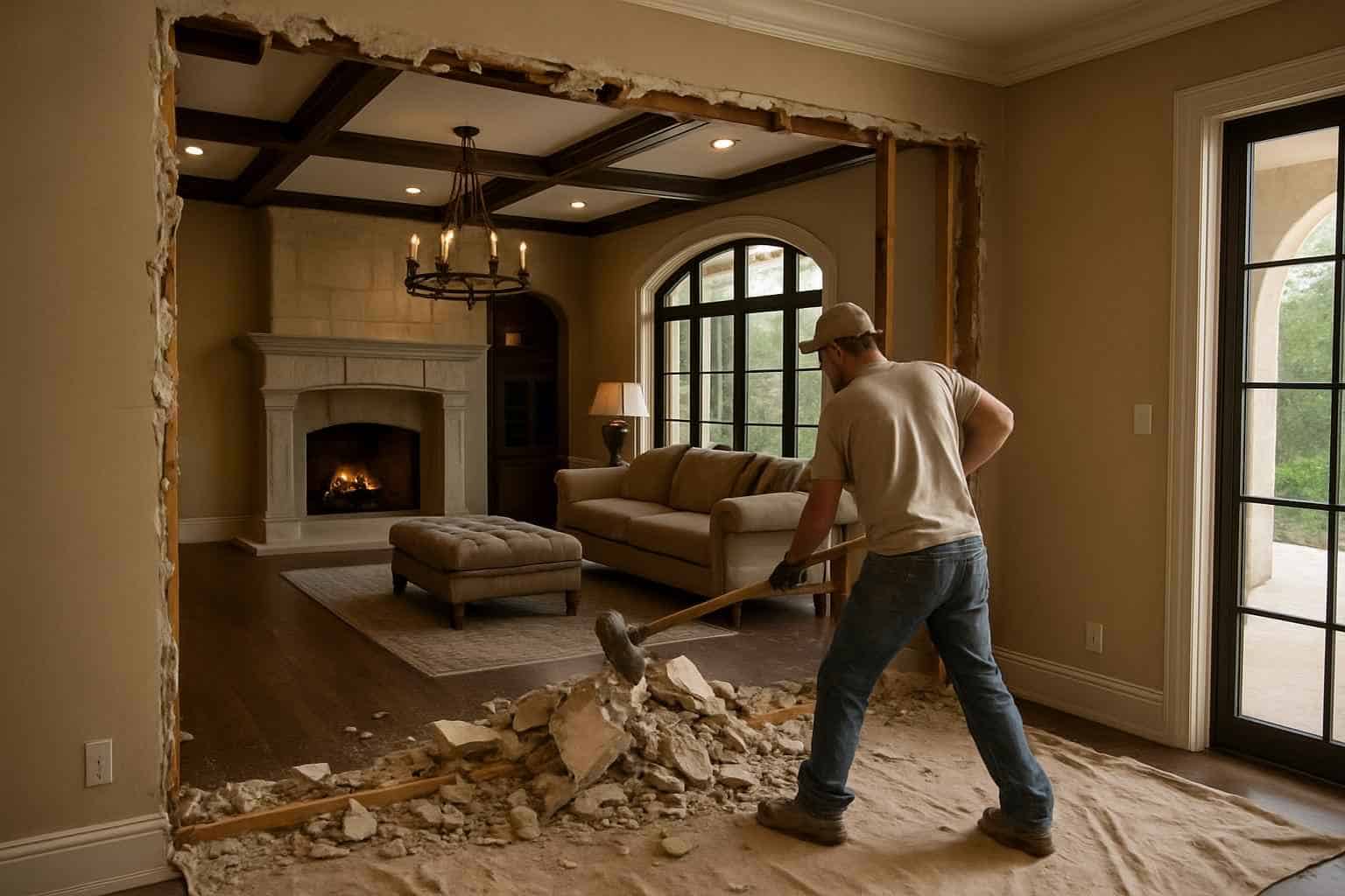 Home Remodeling Contractor In Hye TX Wall Removal Service in Hye TX