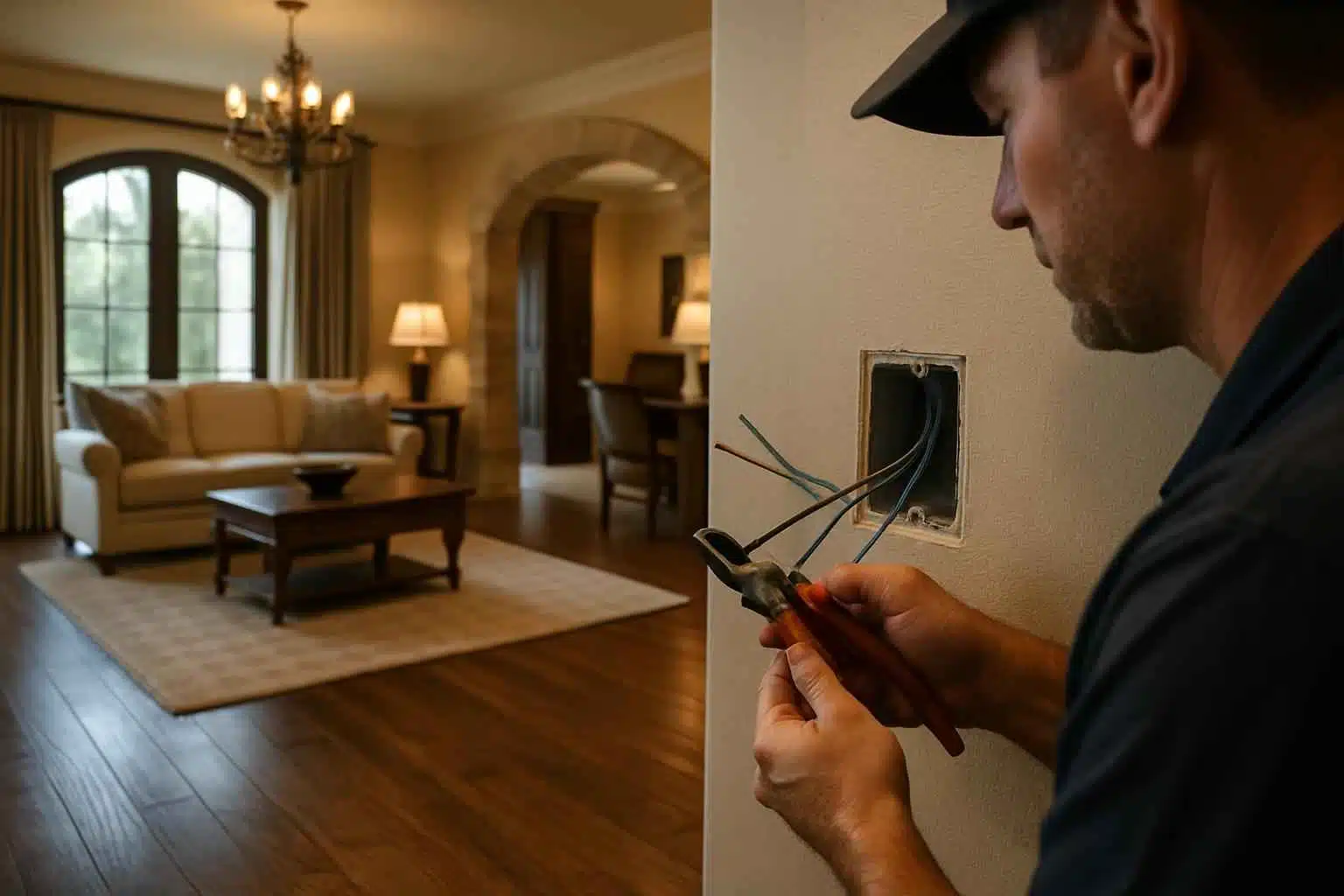 Electrical Contractor In Luckenbach TX Whole Home Rewire Company in Luckenbach TX