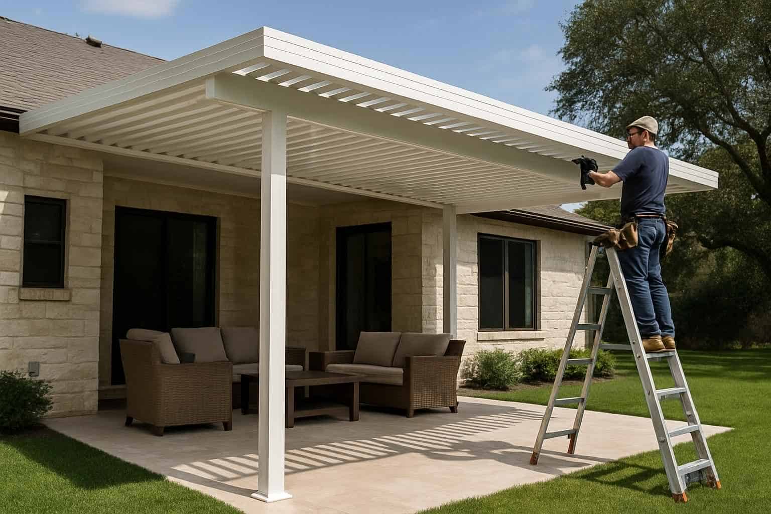 Aluminum Patio Cover Installer in Doss TX