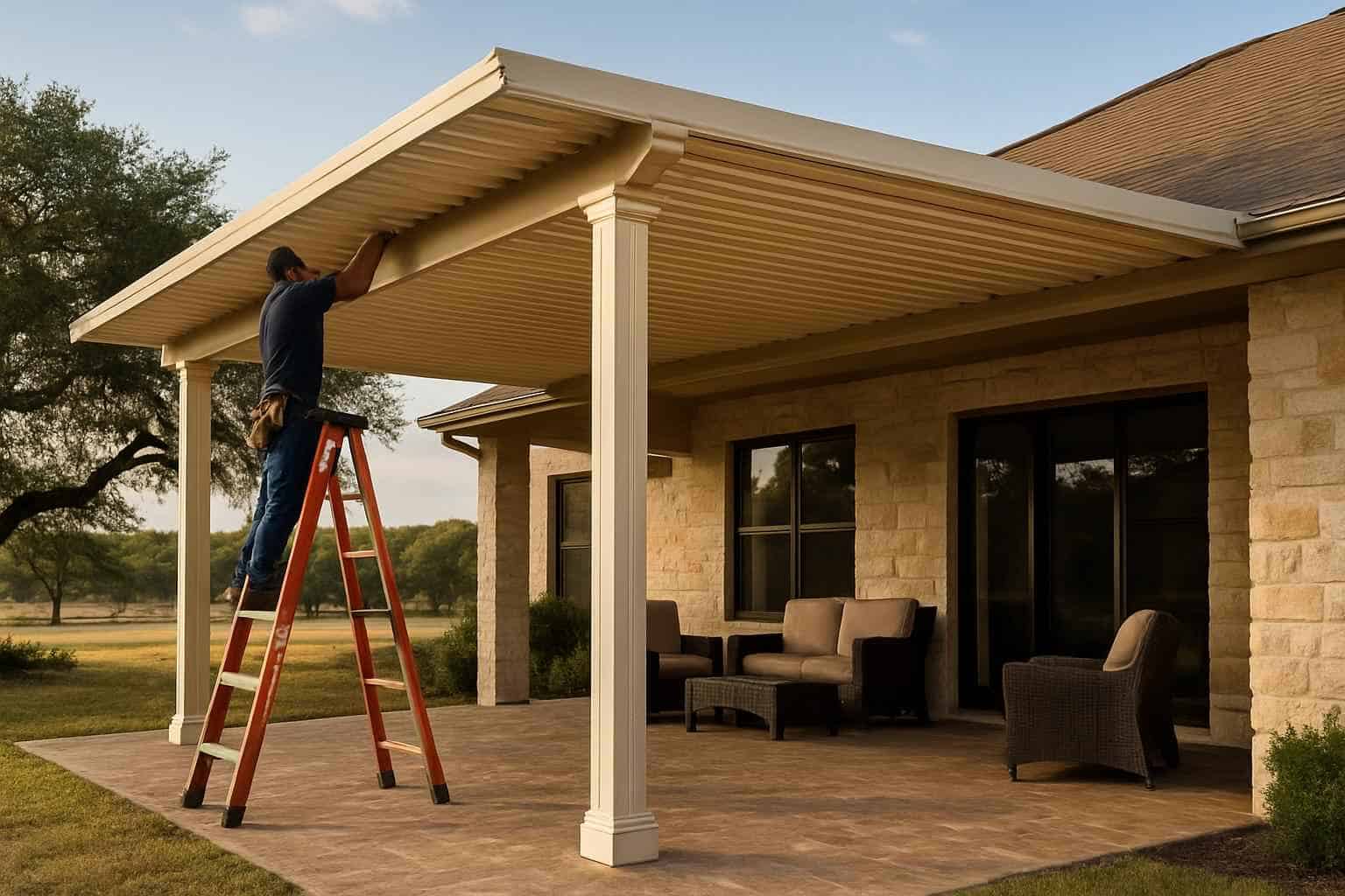 Aluminum Patio Cover Installer in Harper TX