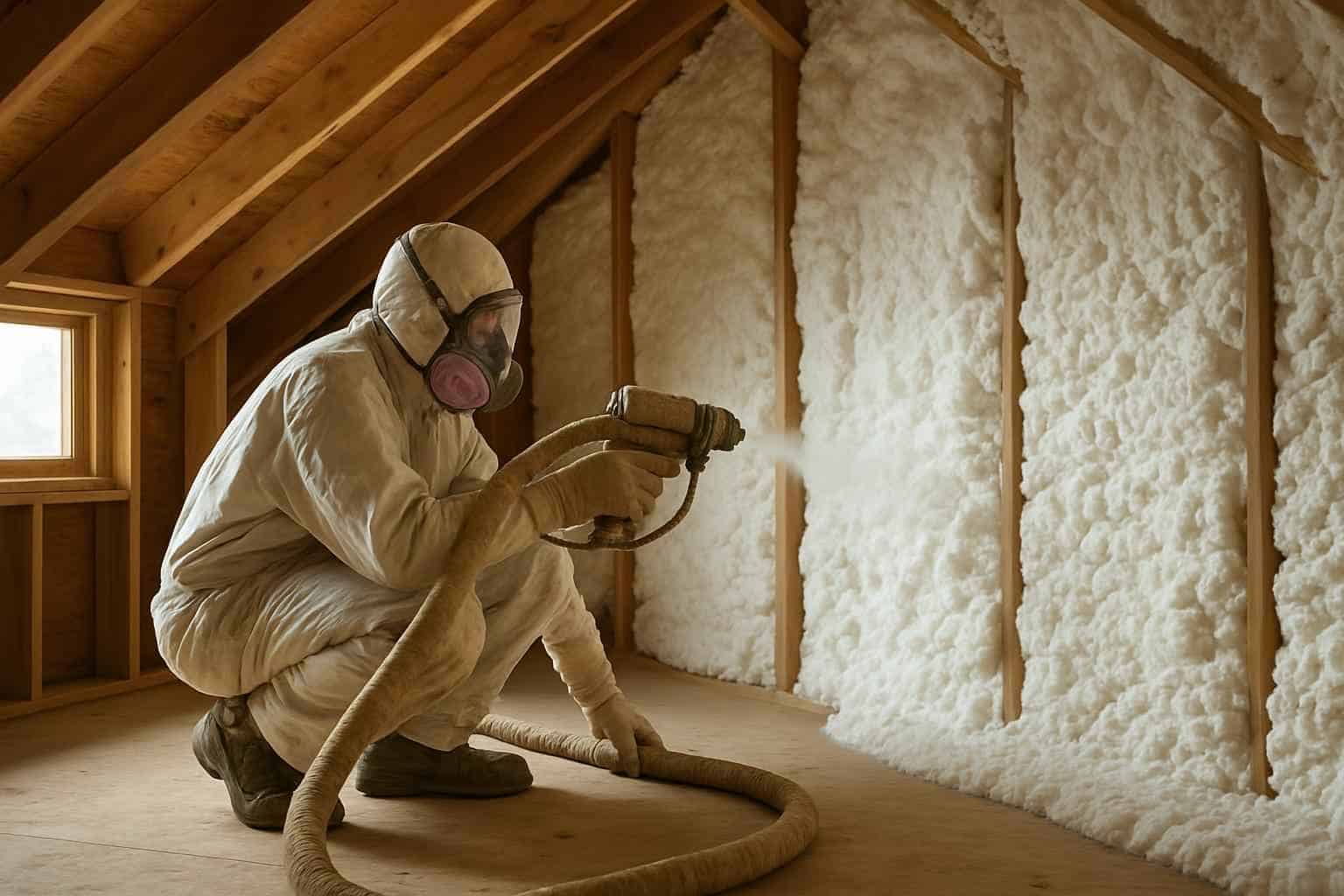 Attic Spray Foam Installer in Harper TX