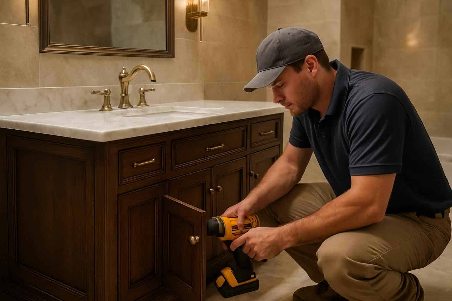 Bathroom Vanity Installation Service in Comfort TX