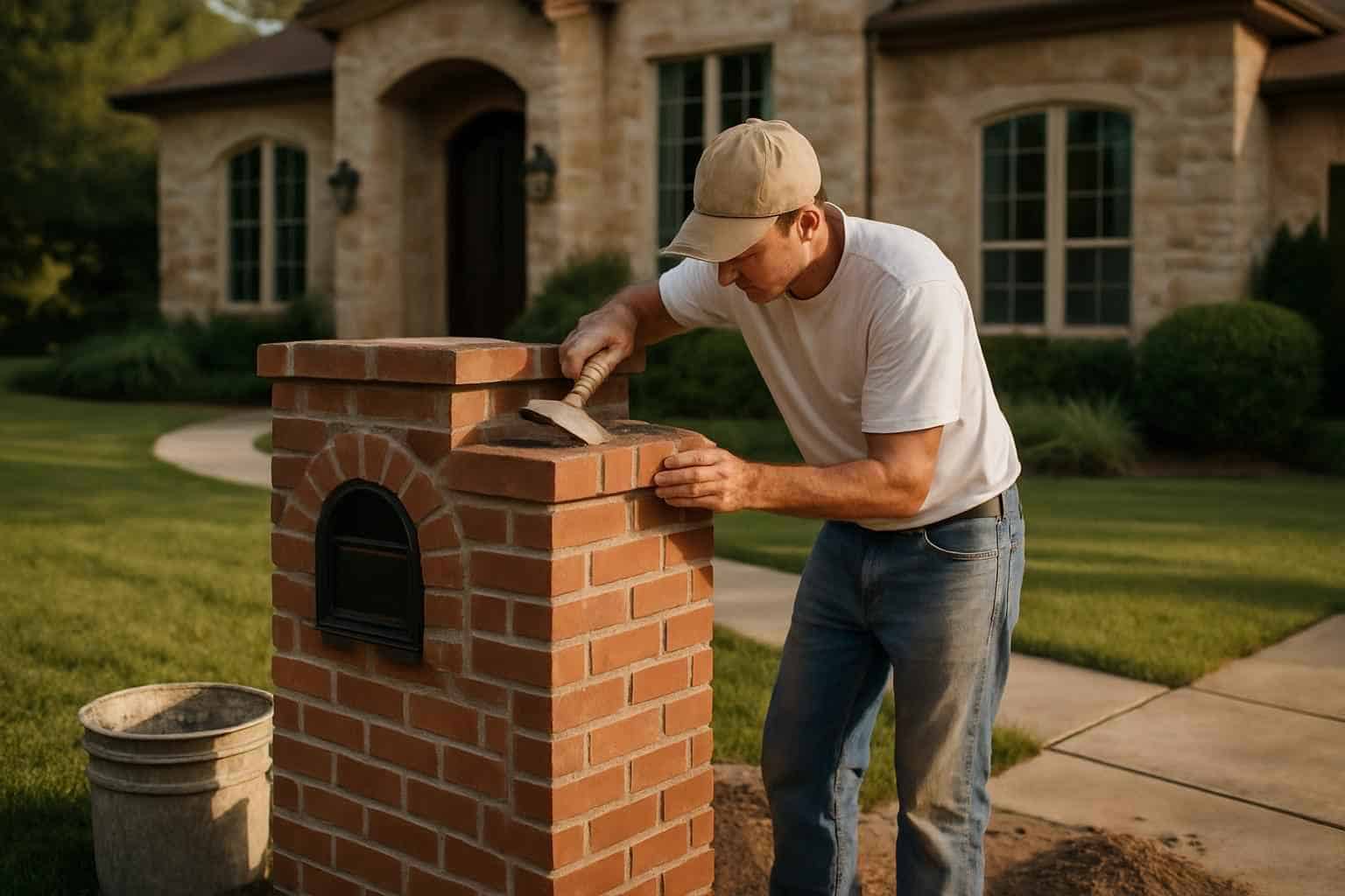 Brick Mailbox Builder in Kerrville TX