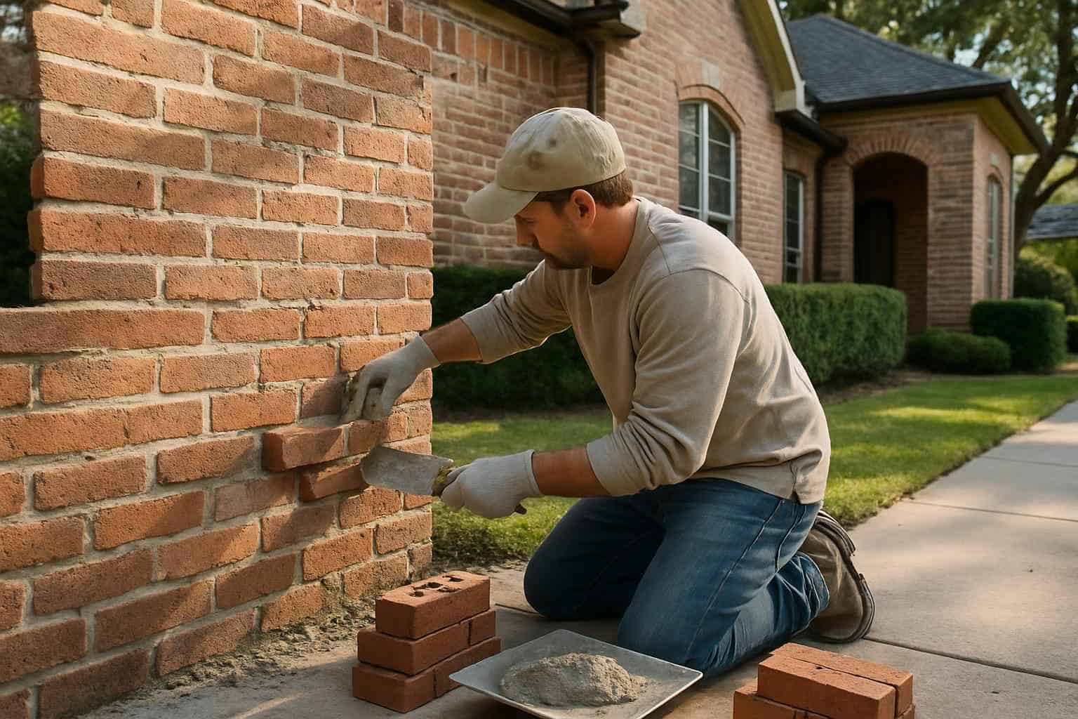 Brick Contractor In Harper TX Brick Repair Service in Harper TX