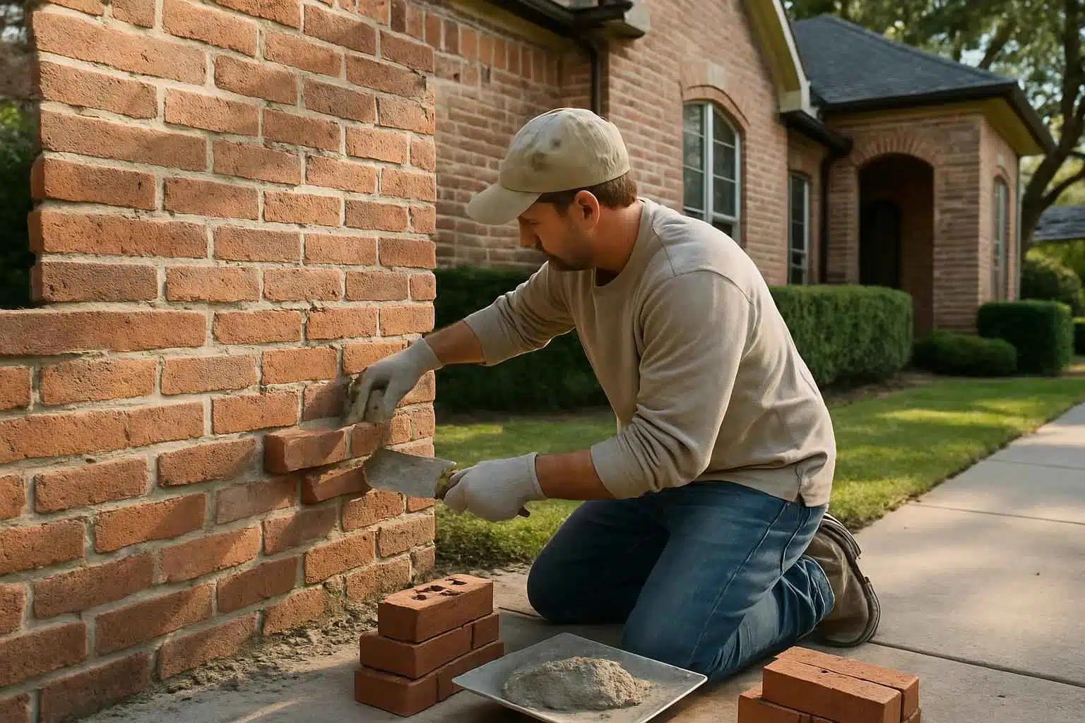 Brick Repair Service in Harper TX