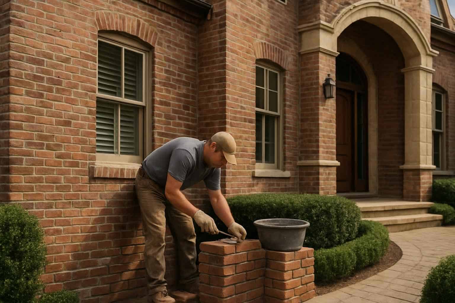 Brick Repair Service in Hye TX