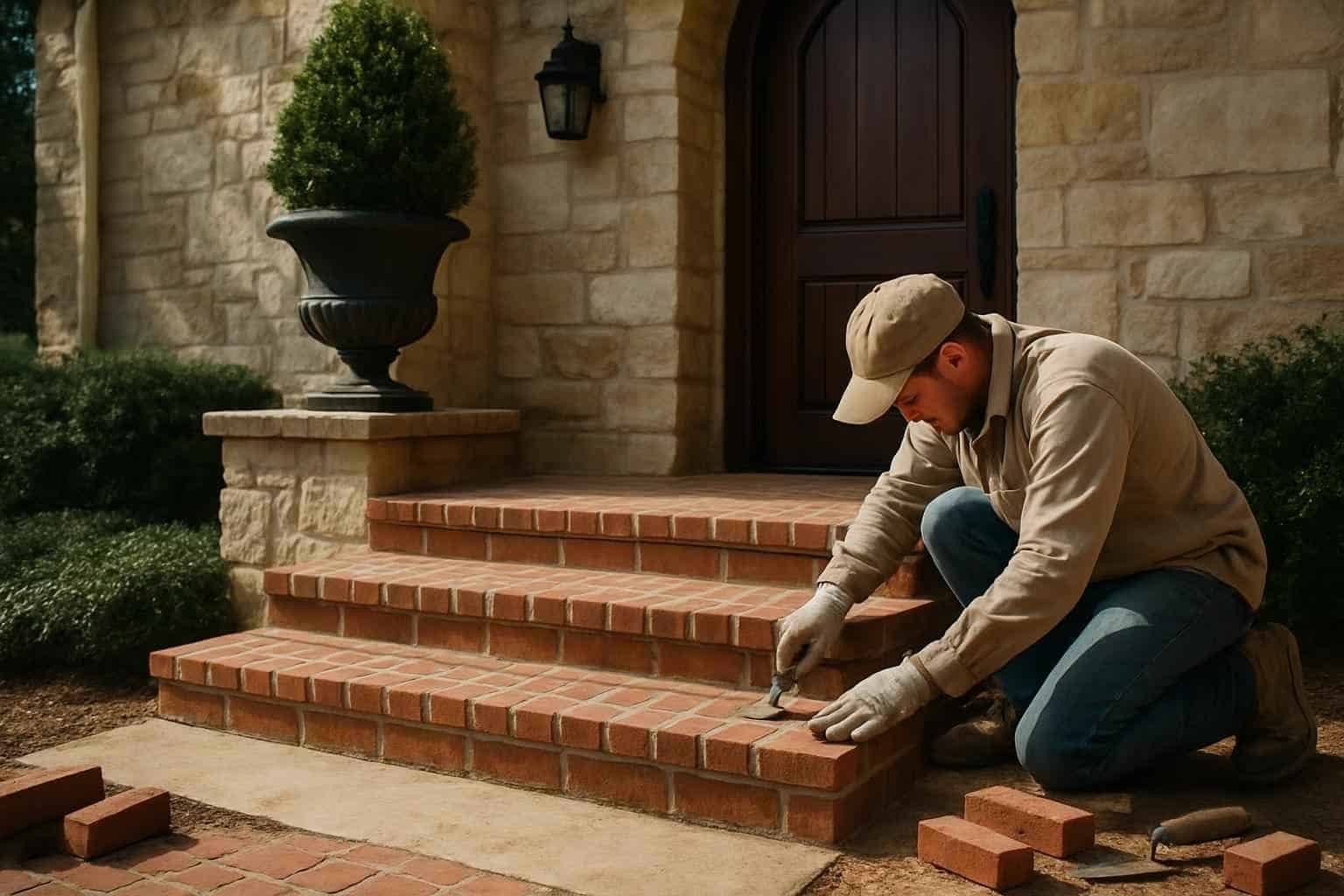 Brick Step Installer in Kerrville TX