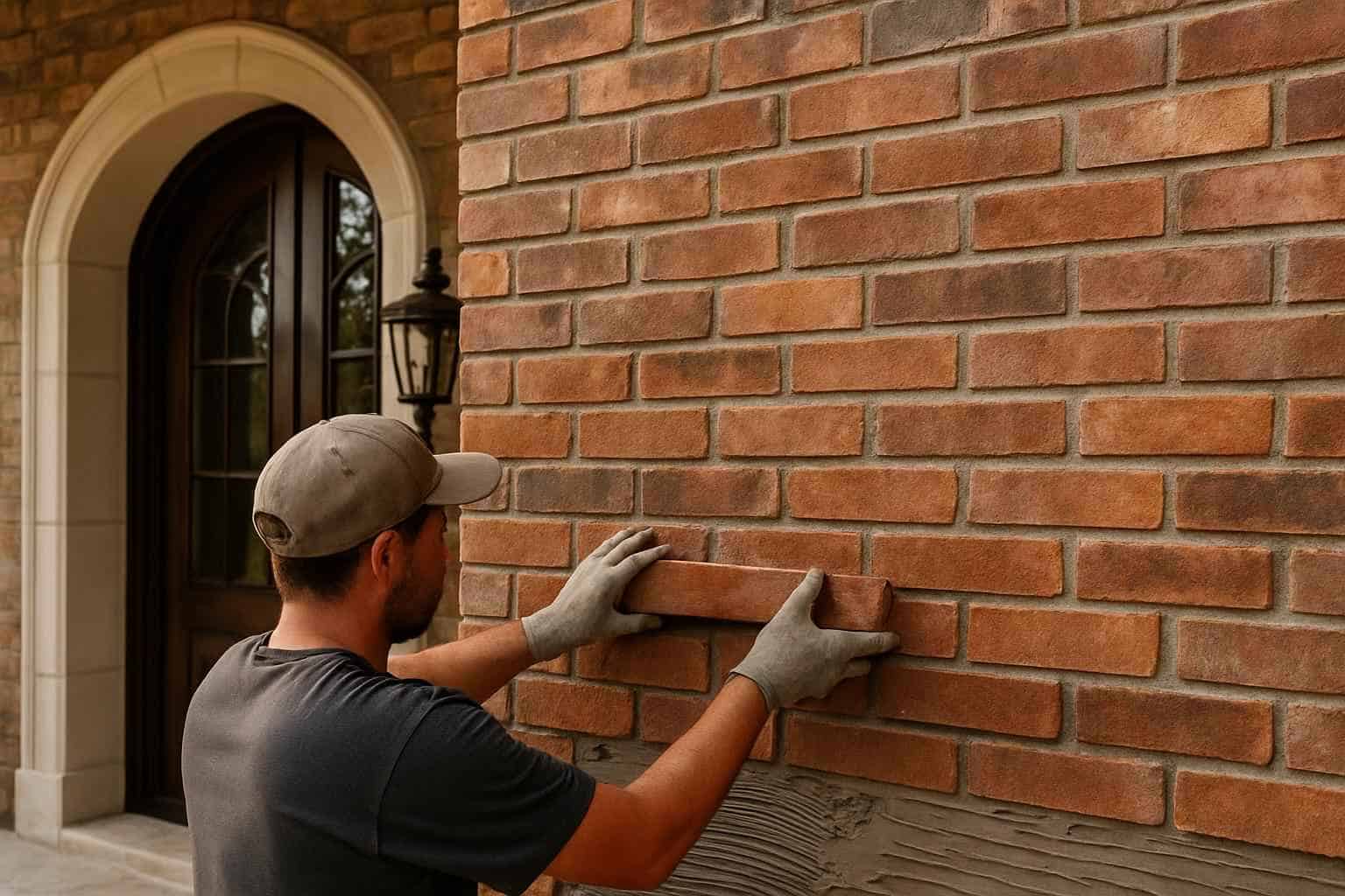 Brick Veneer Installation Service in Doss TX