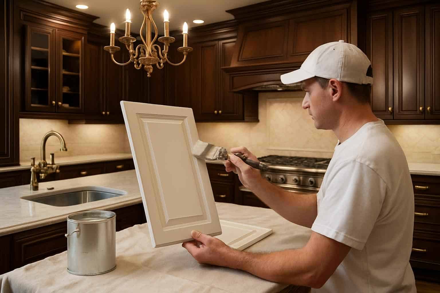 Cabinet Painting Service in Harper TX