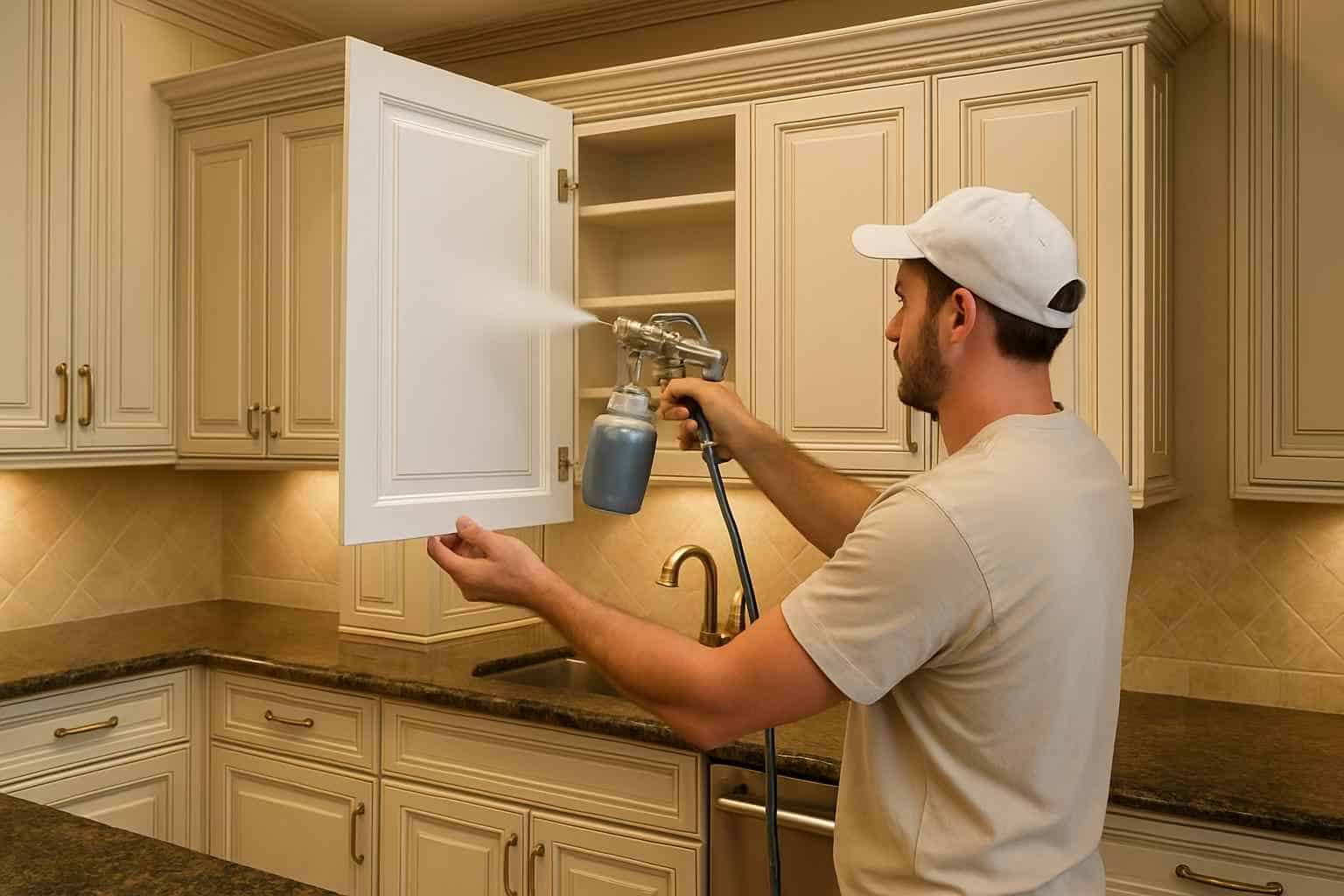 Cabinet Painting Service in Kerrville TX