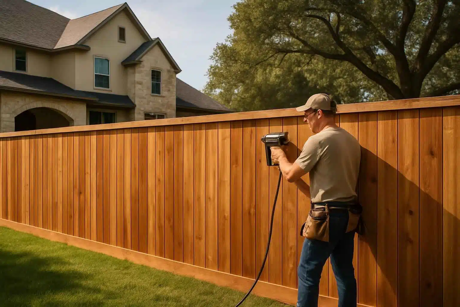 Cedar Fence Contractor in Comfort TX