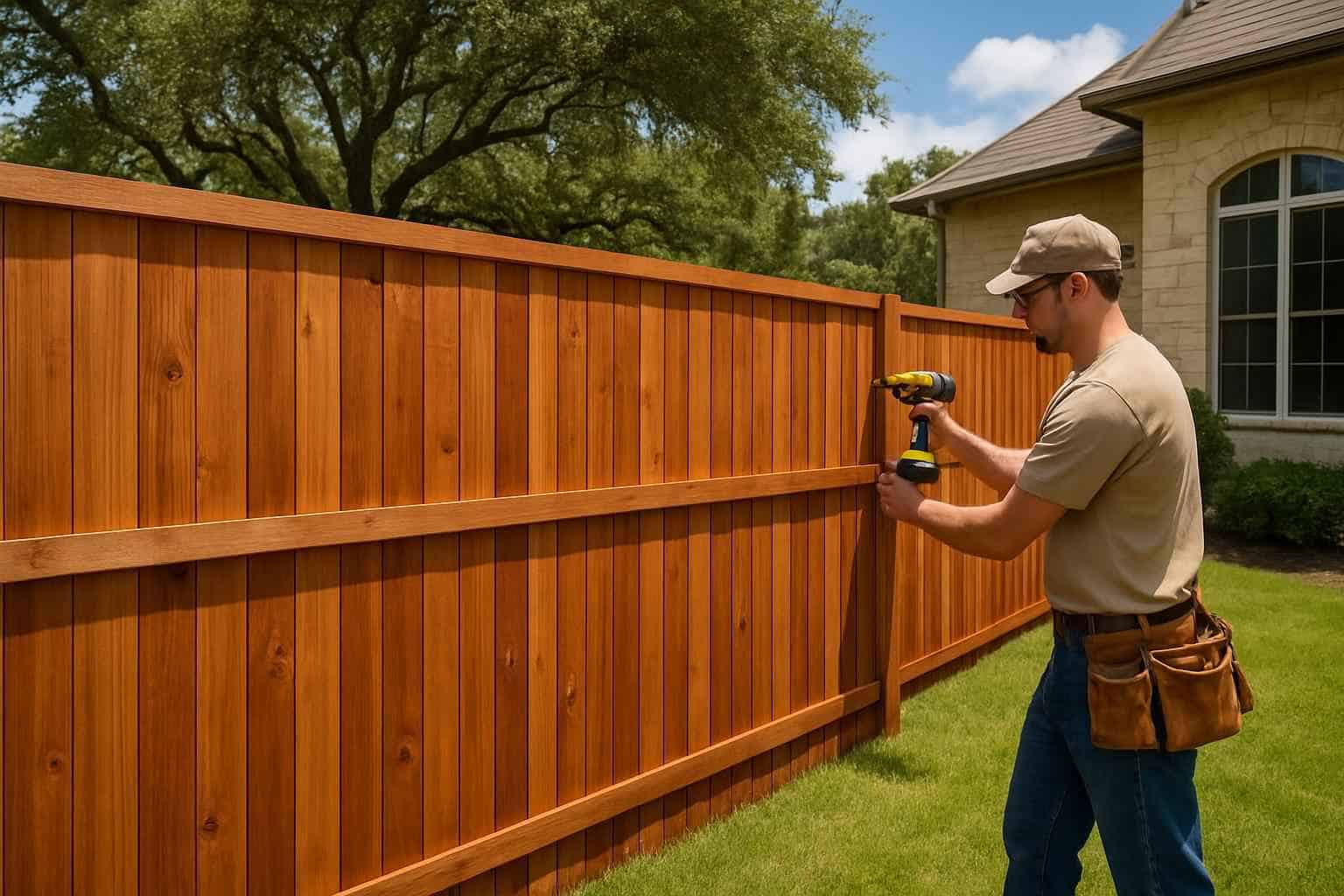 Cedar Fence Contractor in Kerrville TX