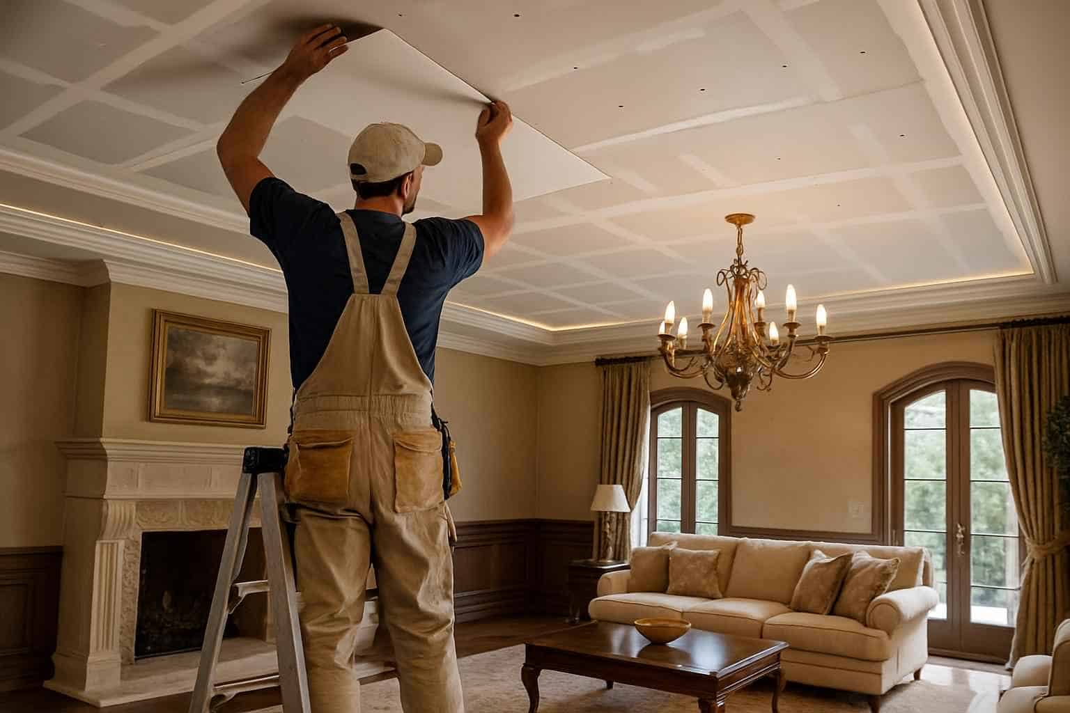 Ceiling Drywall Installation in Doss TX