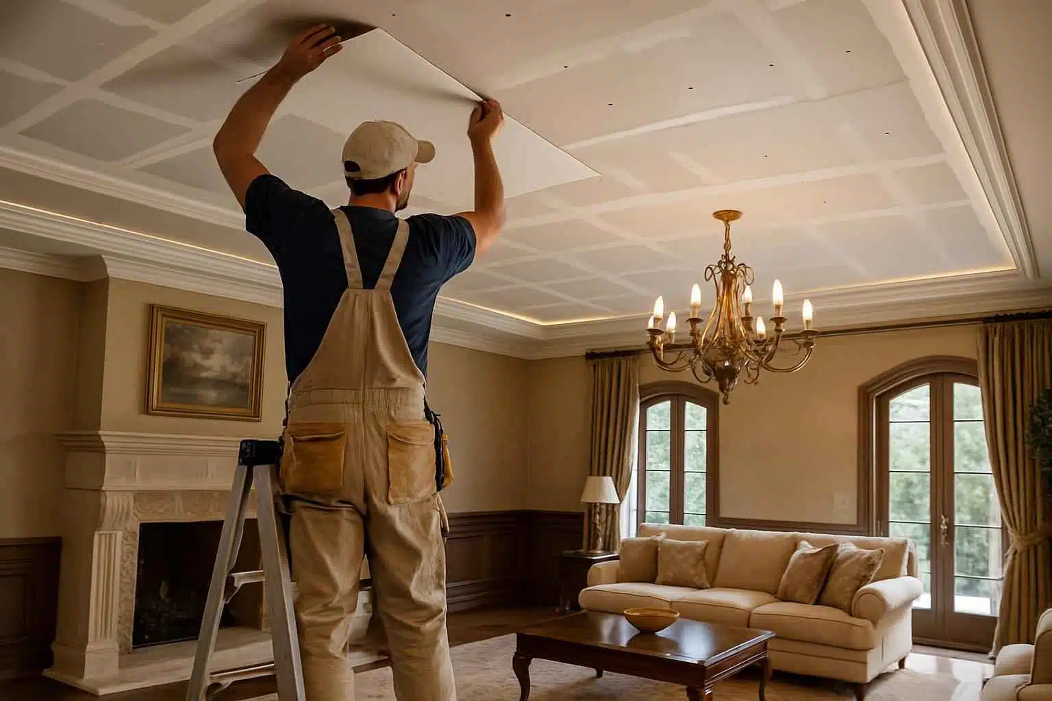 Ceiling Drywall Installation in Doss TX