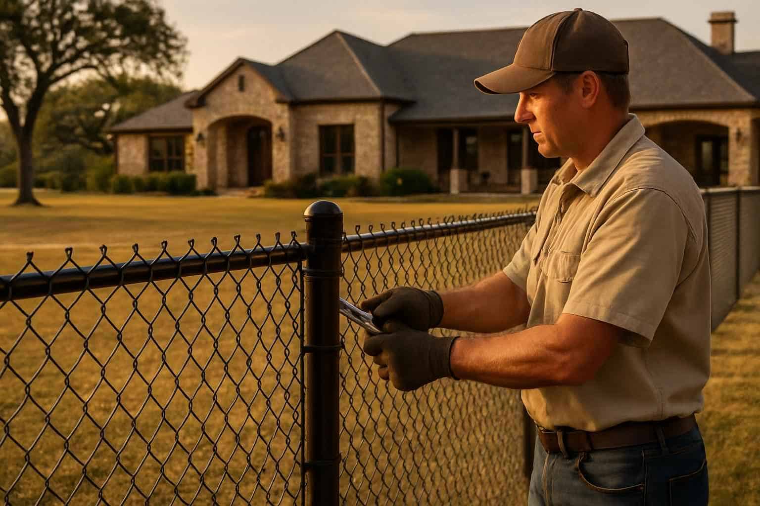 Chain Link Fence Installer in Doss TX