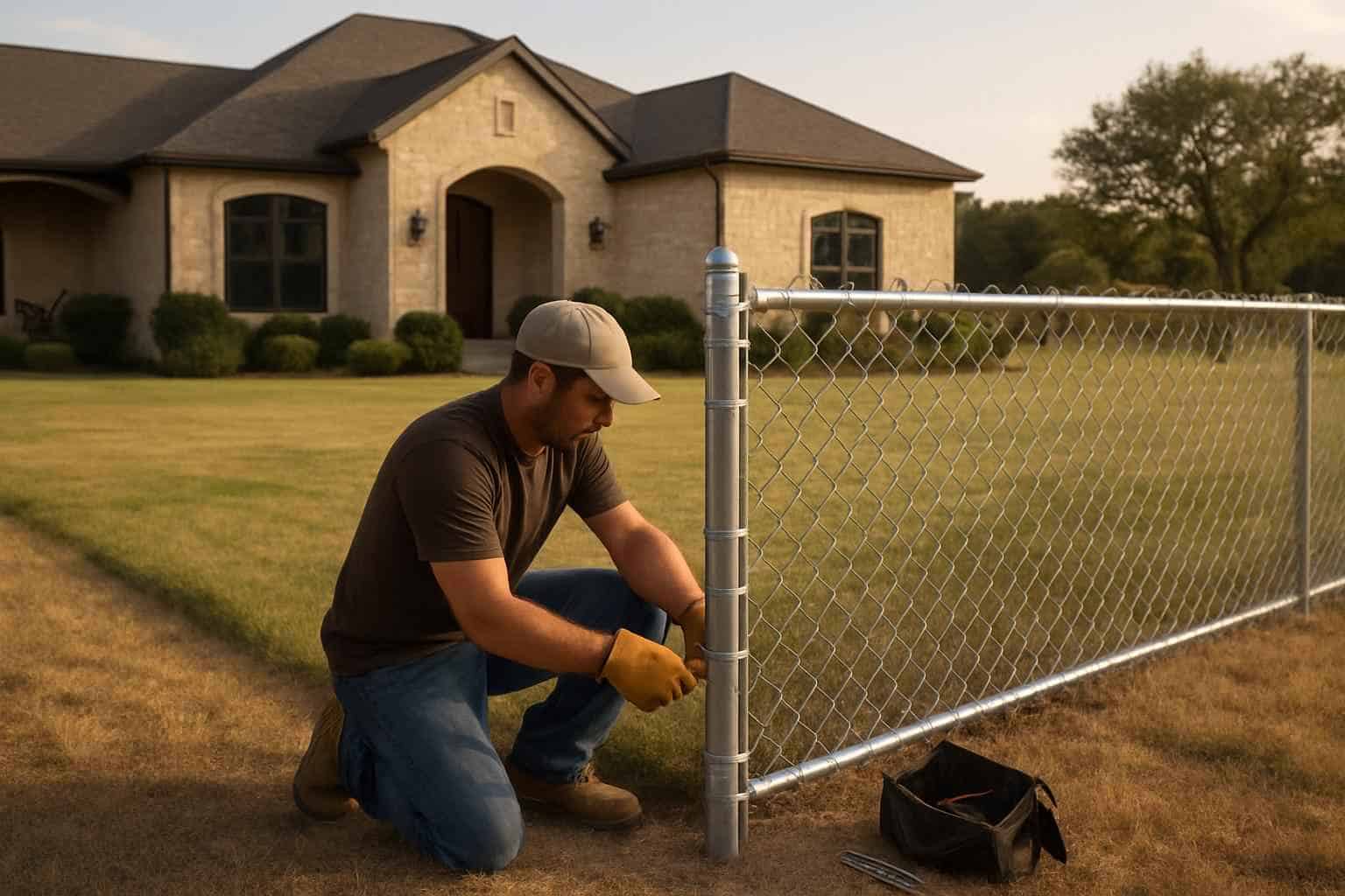 Chain Link Fence Installer in Kerrville TX