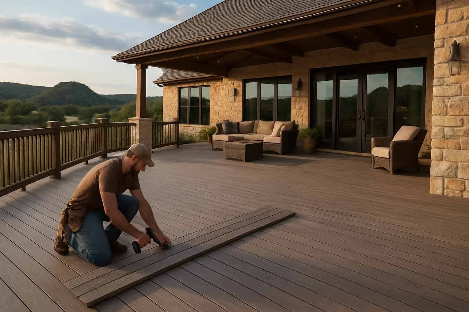 Composite Deck Builder in Doss TX