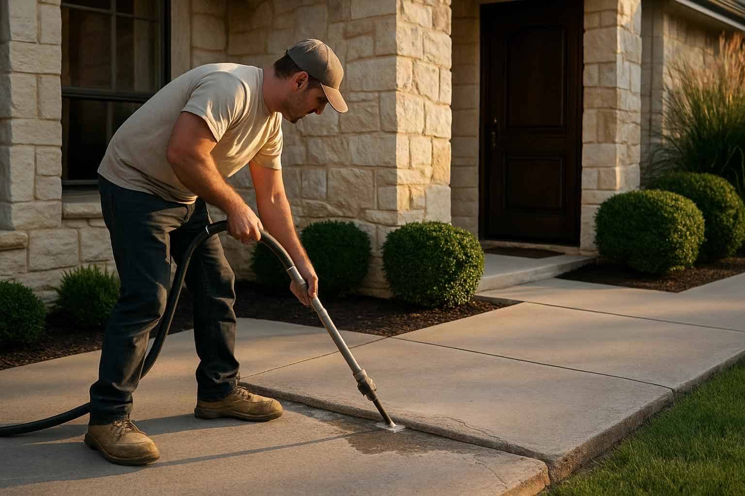 Concrete Repair Contractor In Comfort TX Concrete Leveling Service in Comfort TX