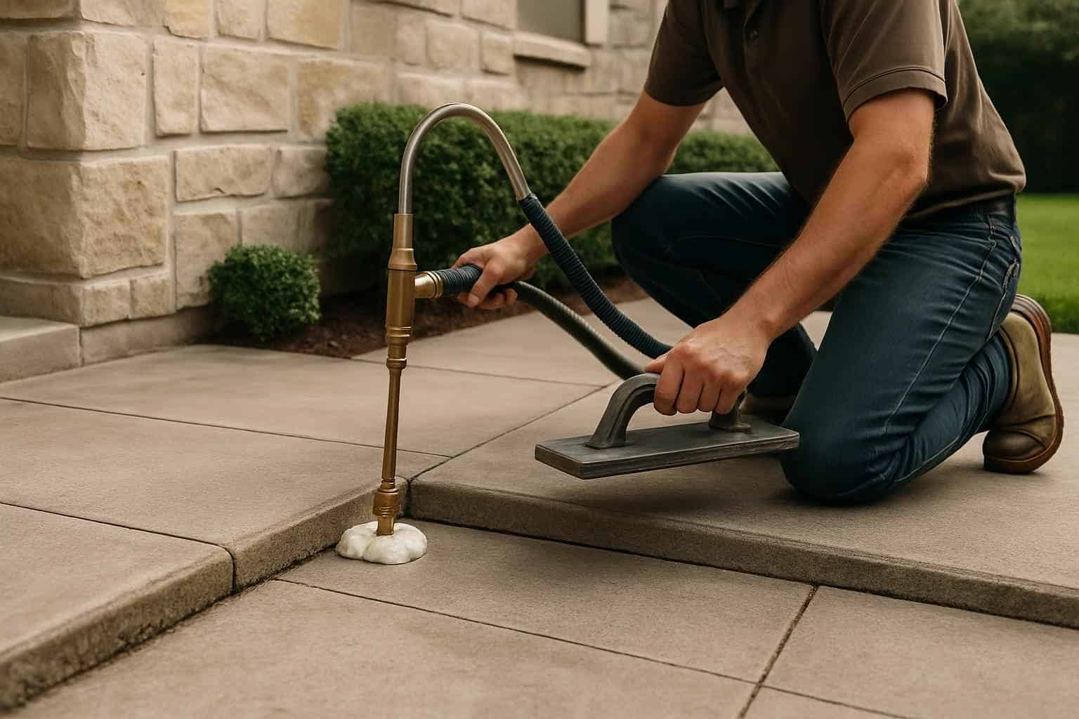 Concrete Leveling Service in Doss TX