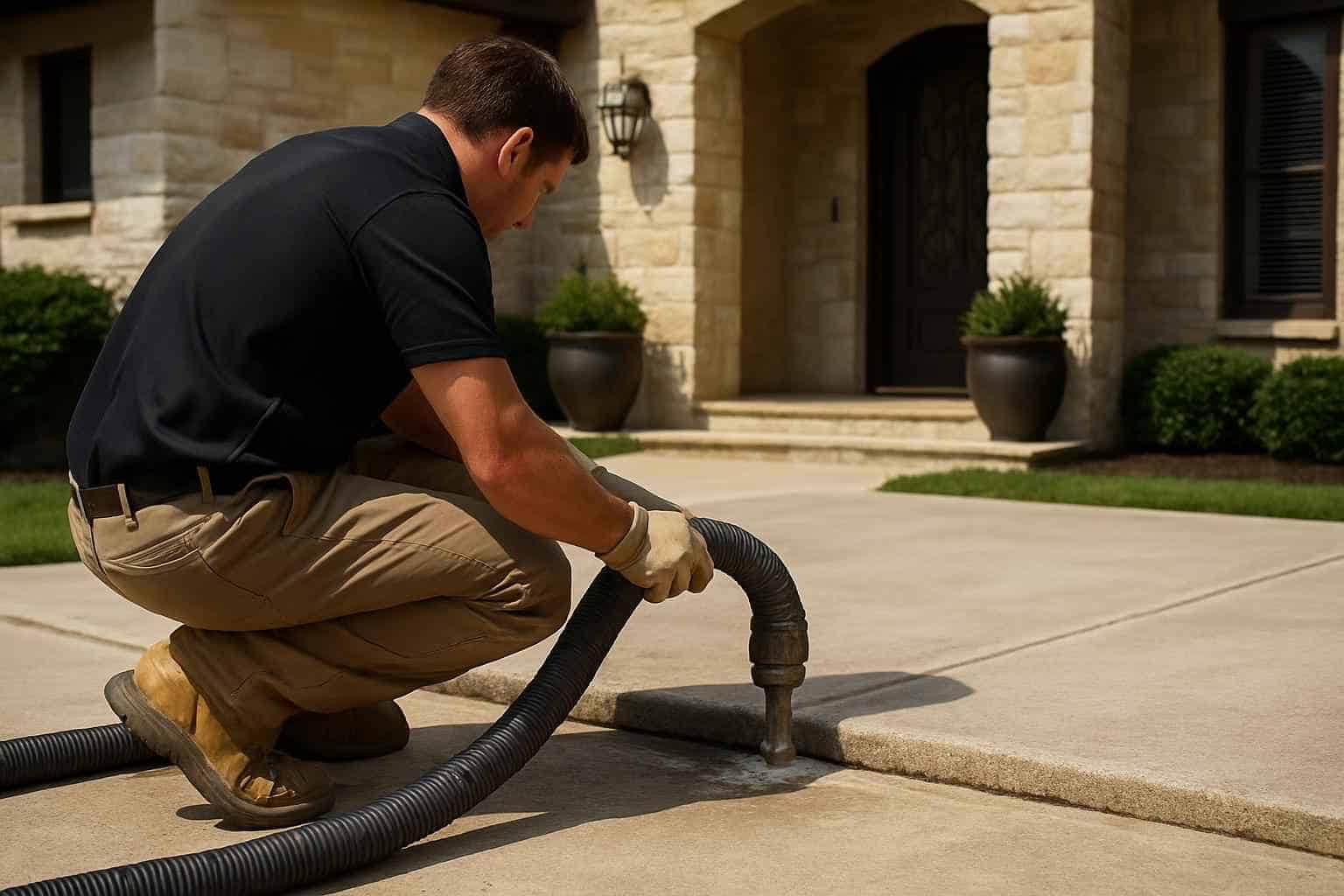 Concrete Leveling Service in Hye TX