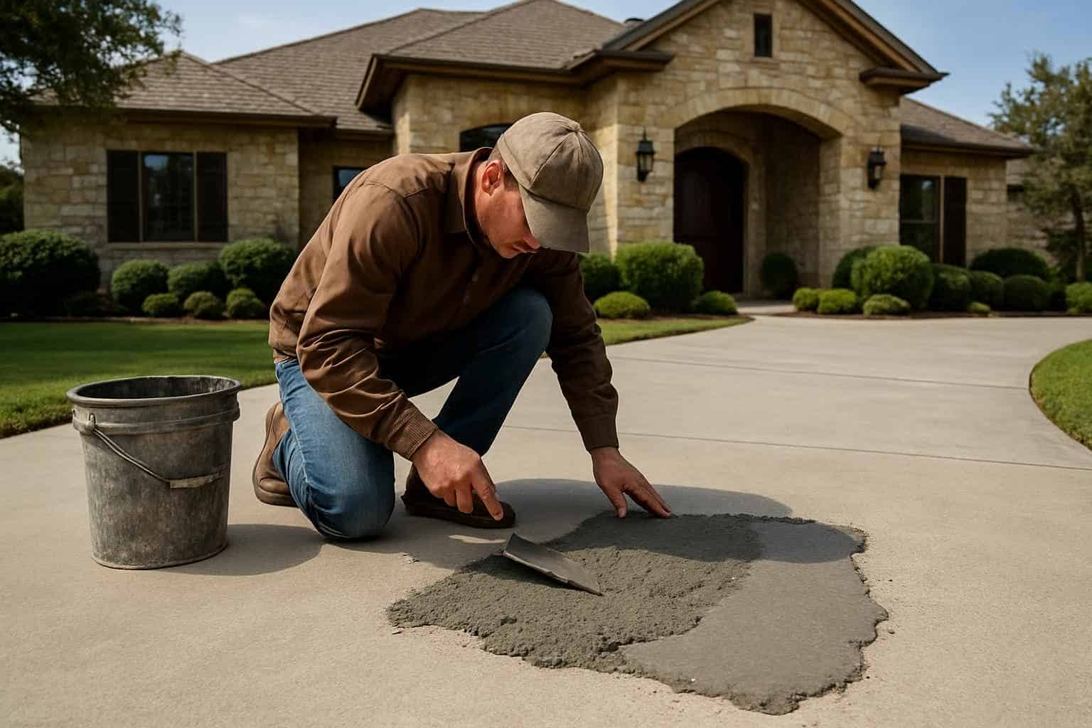 Concrete Patch Service in Hye TX