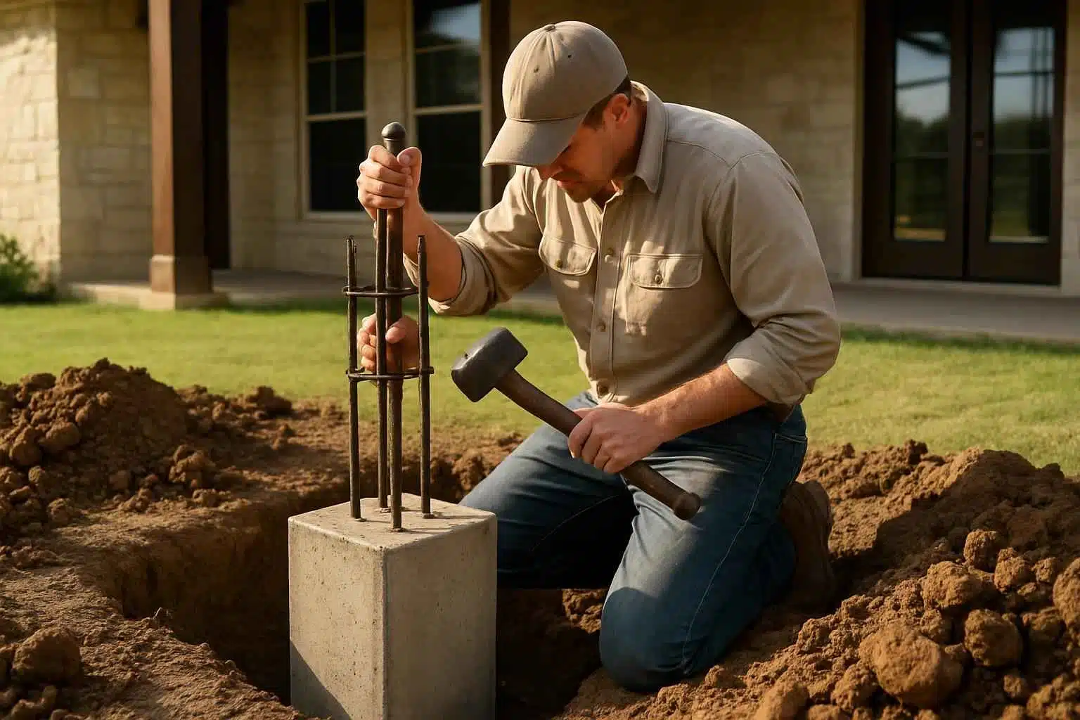 Concrete Pier Installation Contractor in Comfort TX
