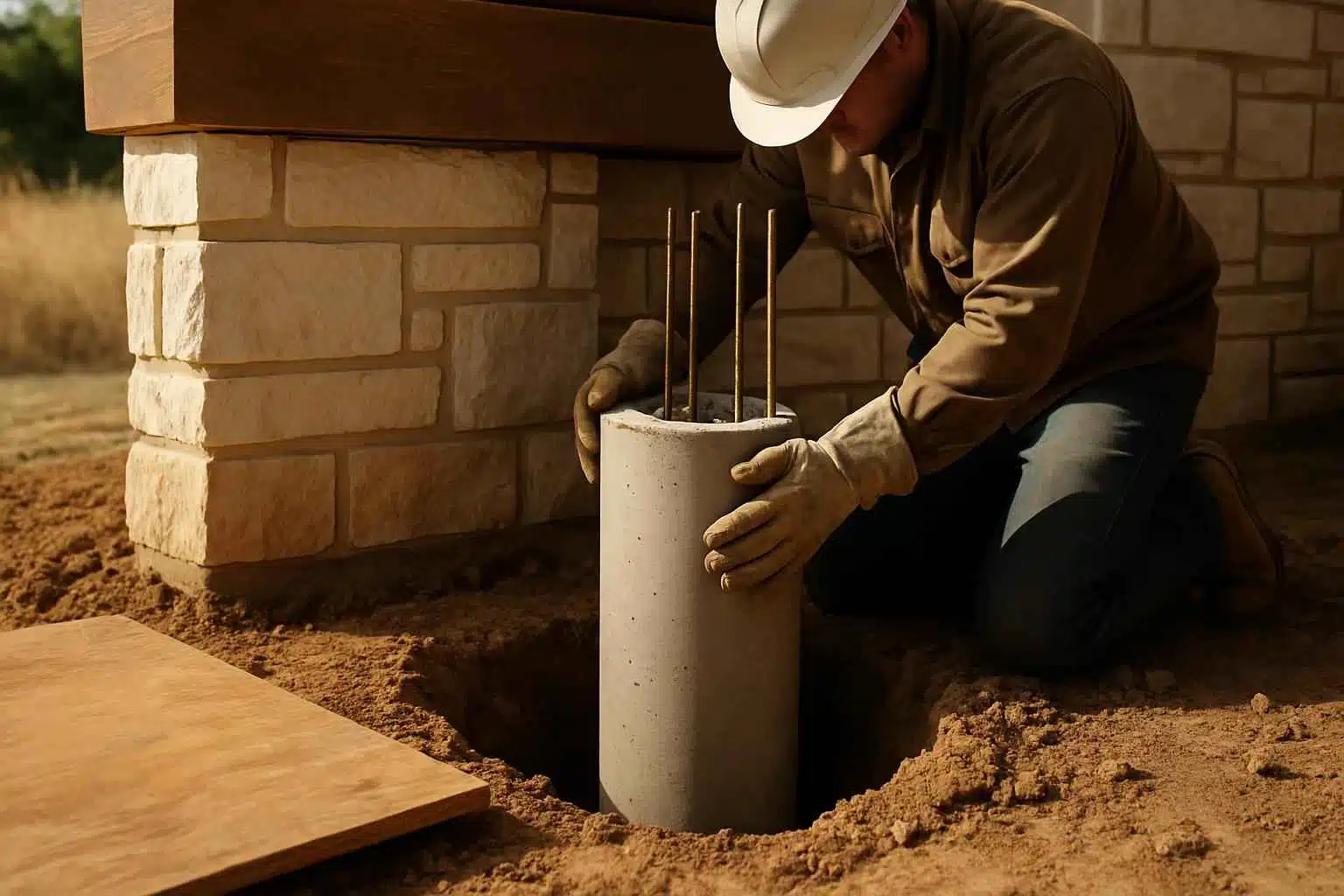 Concrete Pier Installation Contractor in Doss TX