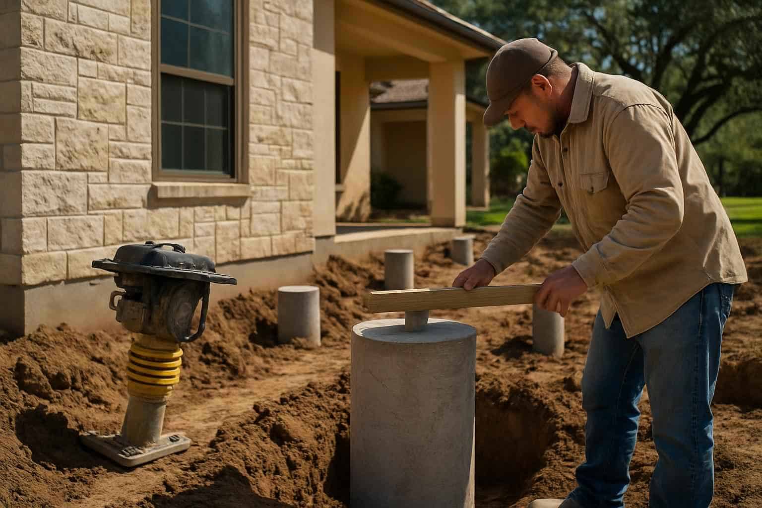 Concrete Pier Installation Contractor in Harper TX