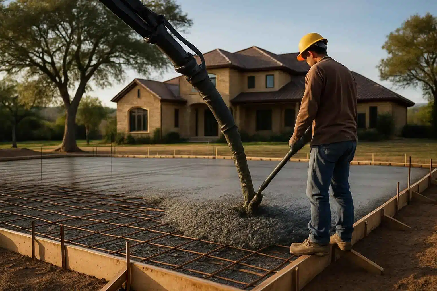 Concrete Slabs Foundations Contractor In Kerrville TX Concrete Slab Pouring Company in Kerrville TX