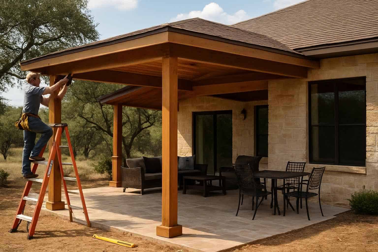 Patio Construction Contractor In Kerrville TX Covered Patio Contractor in Kerrville TX