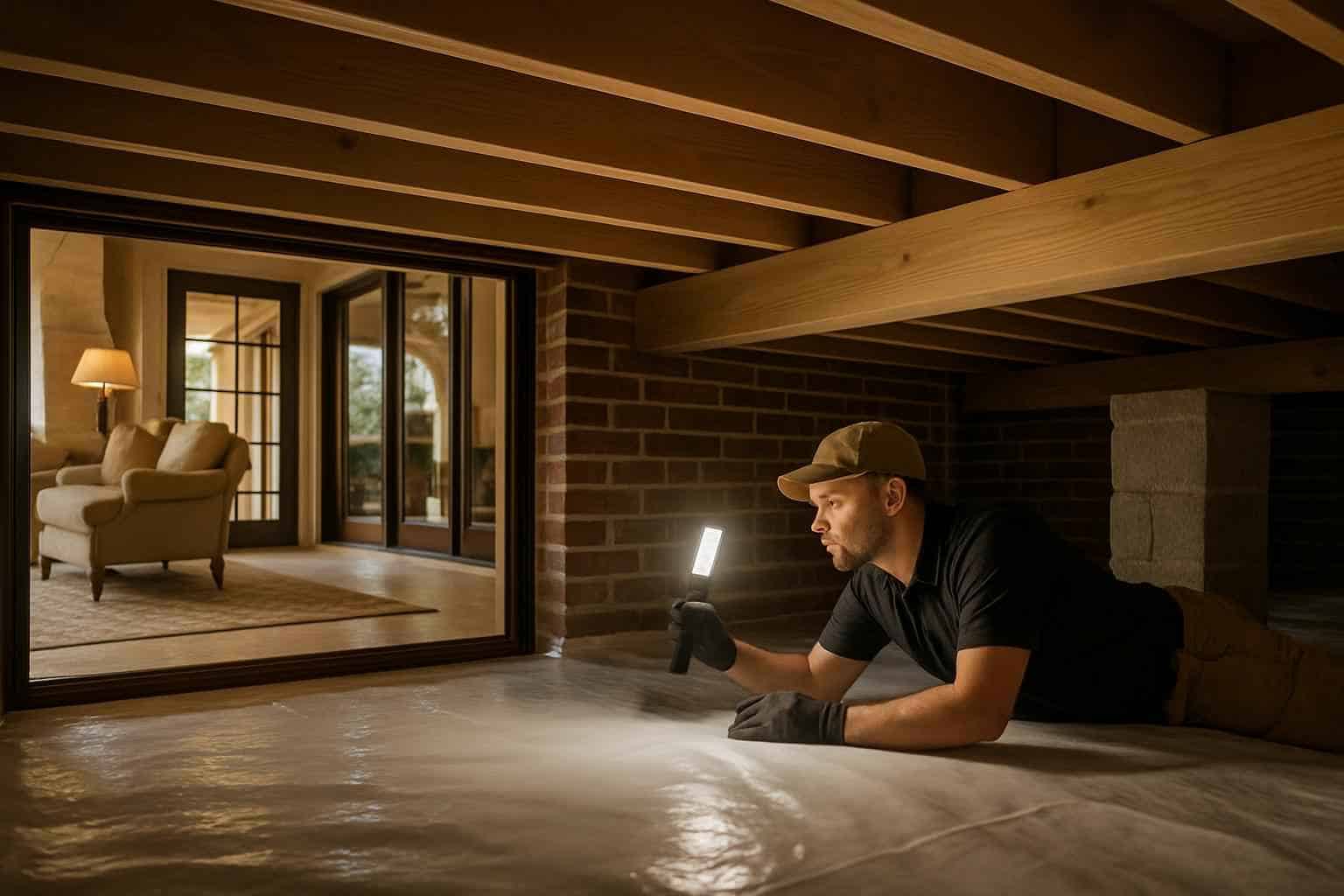 Crawl Space Repair Service in Harper TX