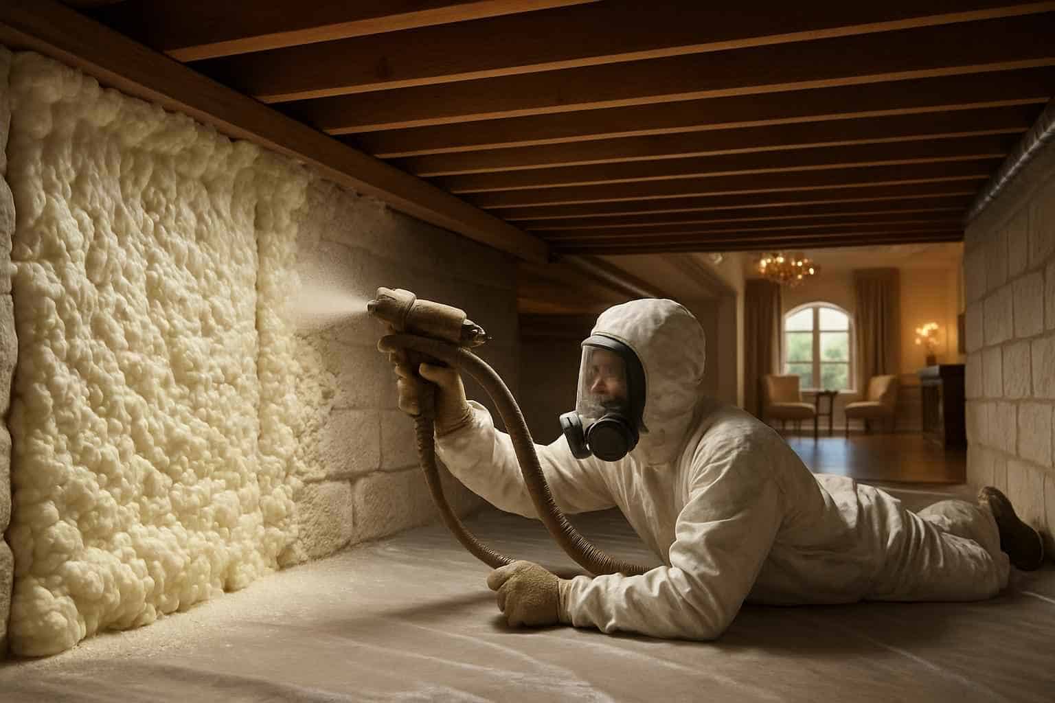 Crawl Space Spray Foam Service in Kerrville TX