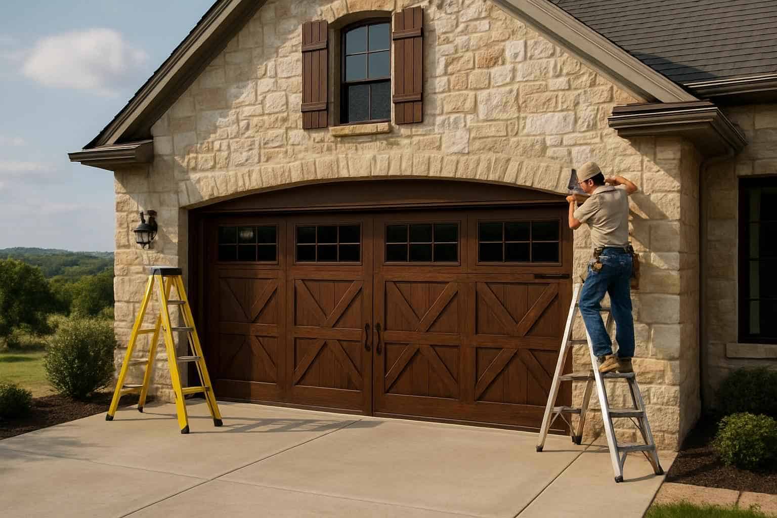 Custom Garage Door Installation in Doss TX