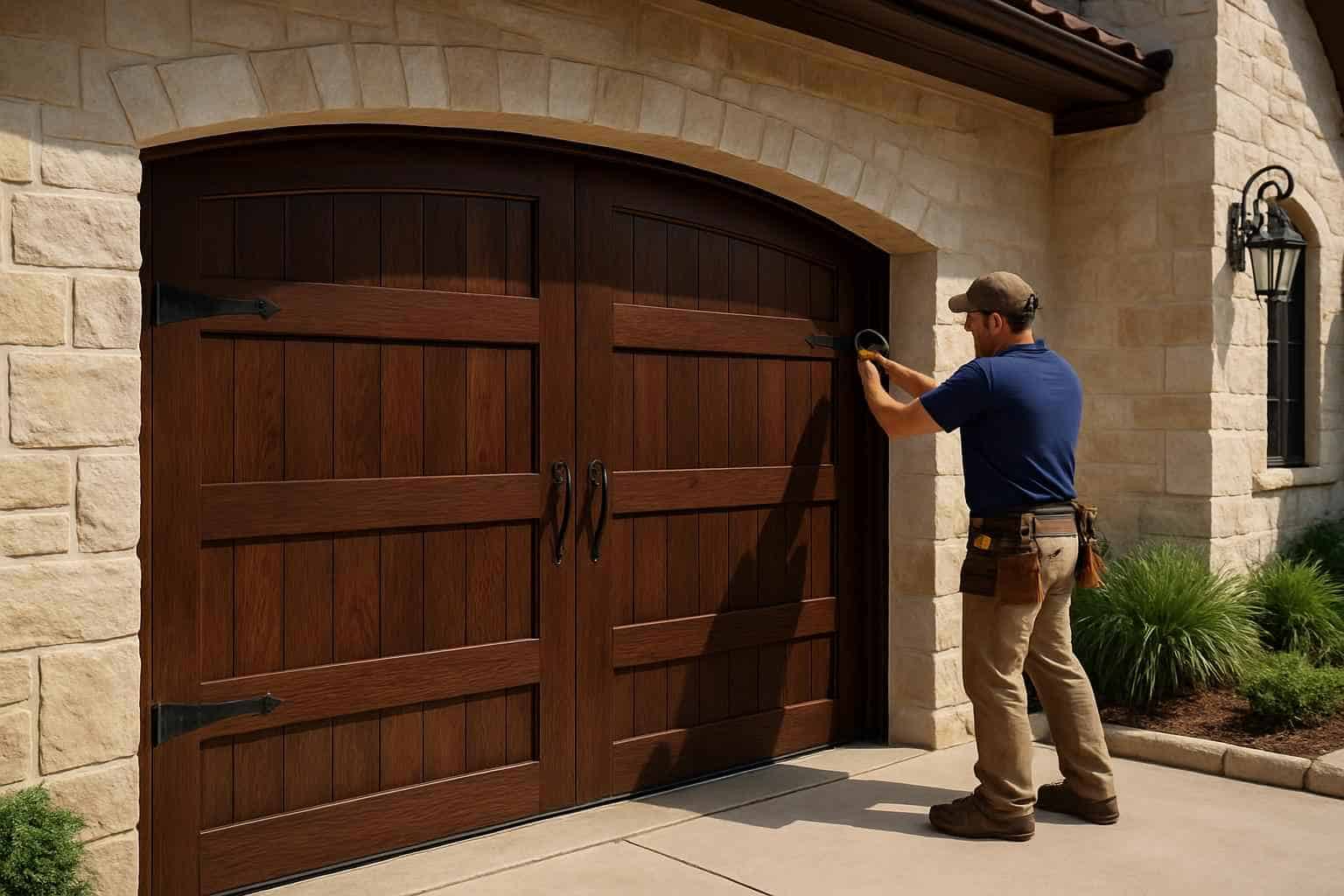 Custom Garage Door Installation in Harper TX