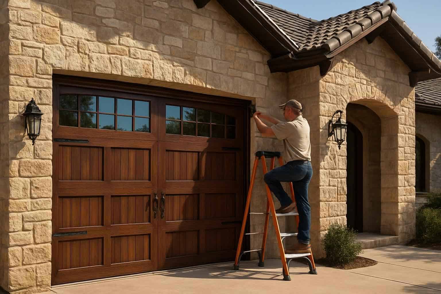 Custom Garage Door Installation in Hye TX
