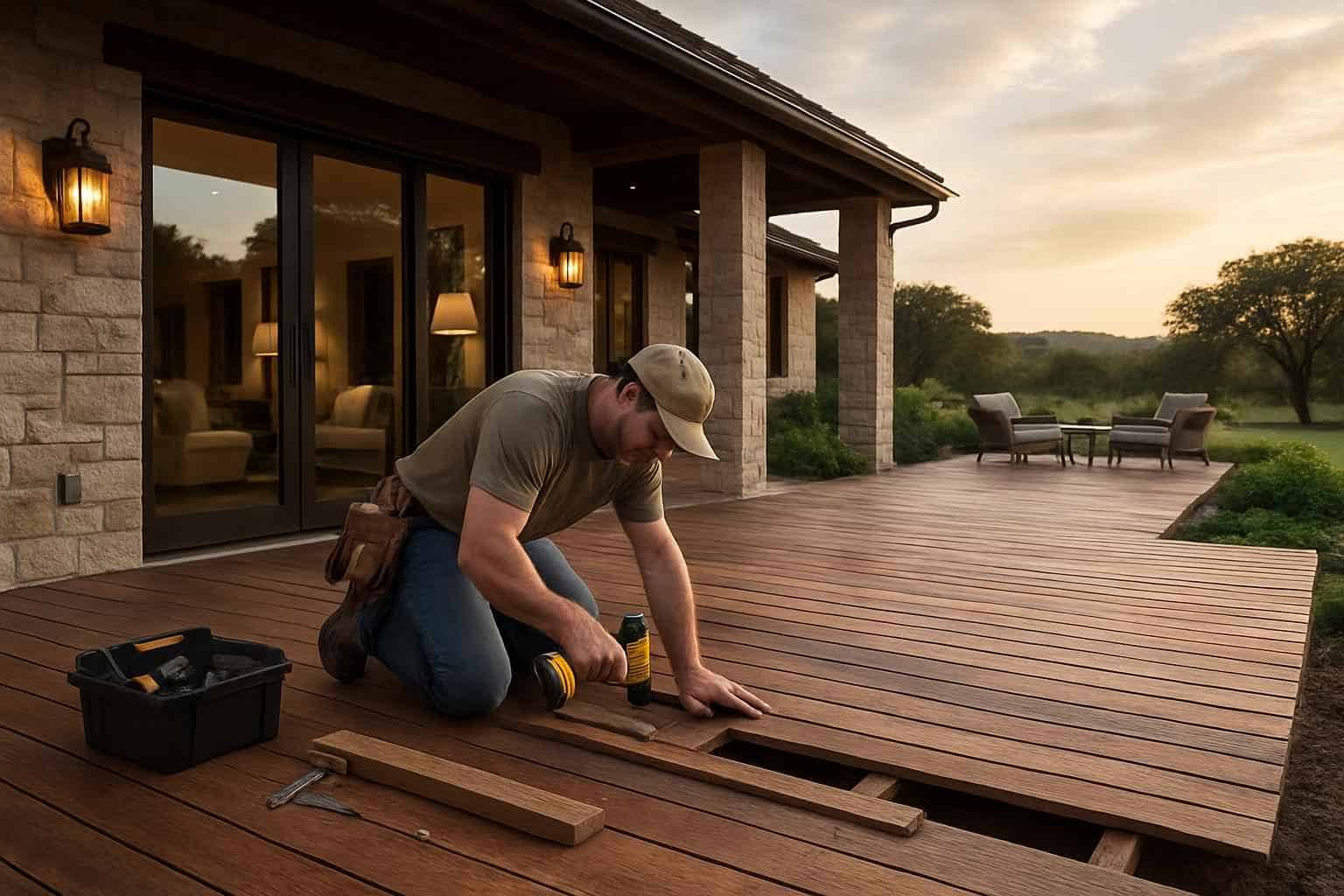Deck Repair Service in Doss TX