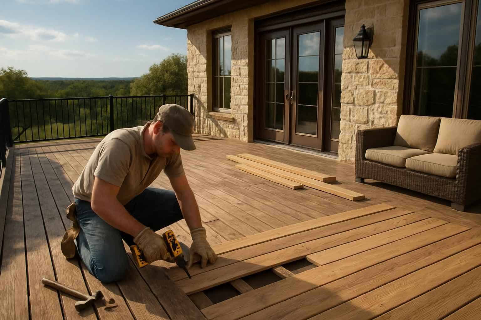 Deck Repair Service in Harper TX