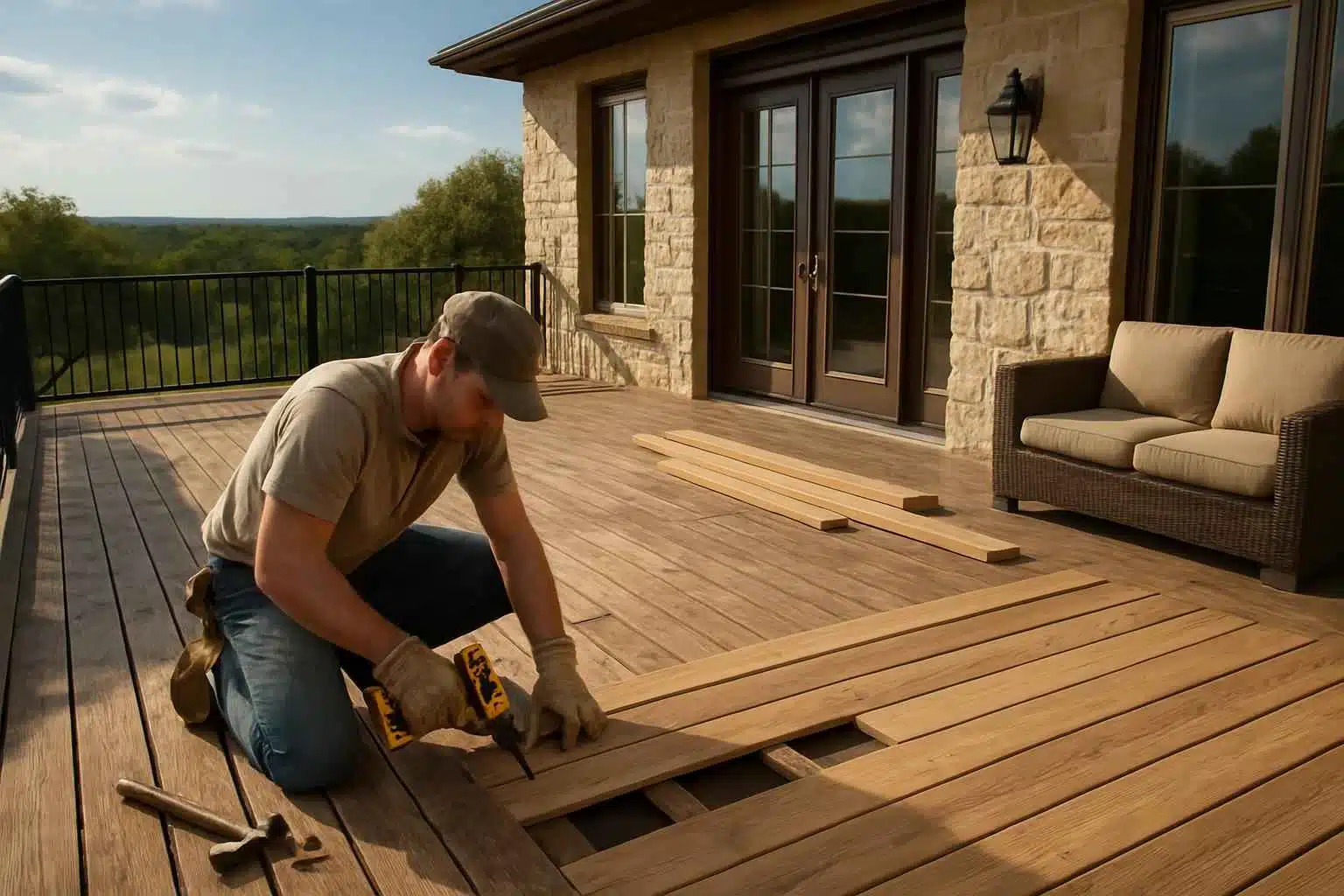 Deck Repair Service in Harper TX