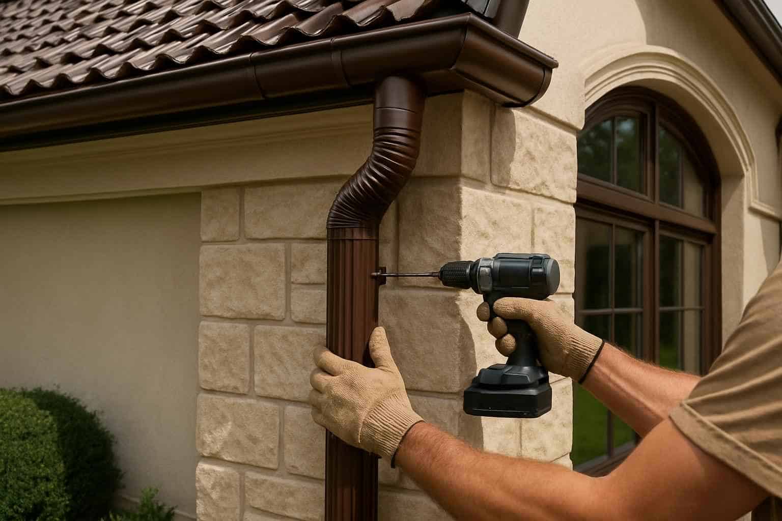 Downspout Installation Service in Comfort TX