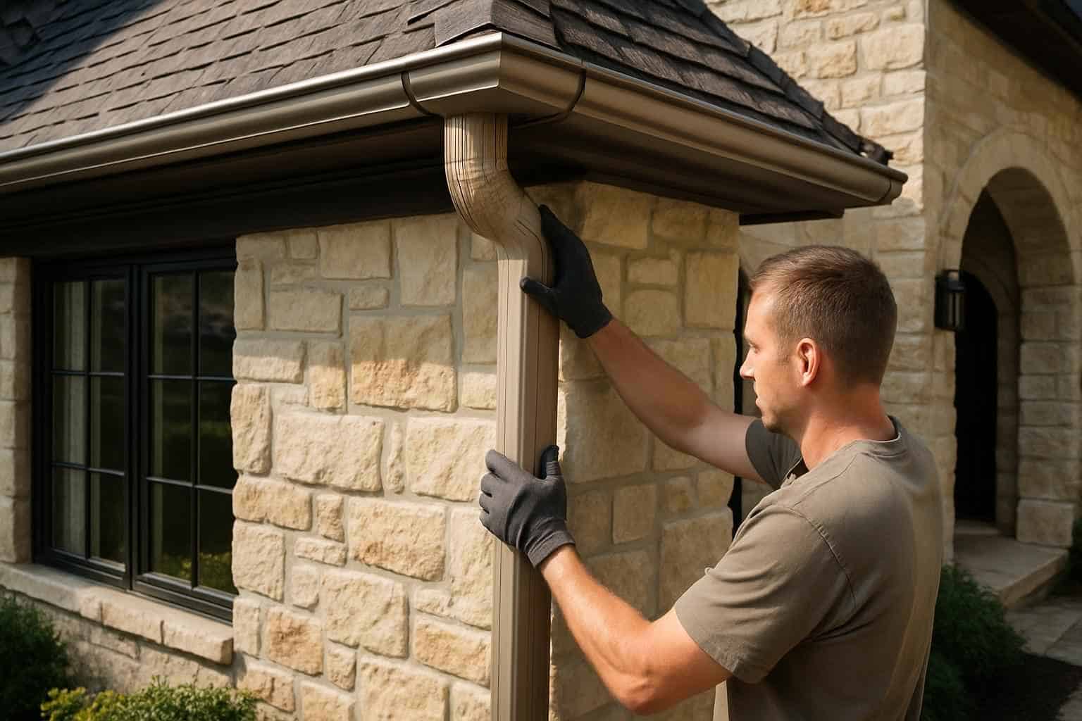 Downspout Installation Service in Doss TX