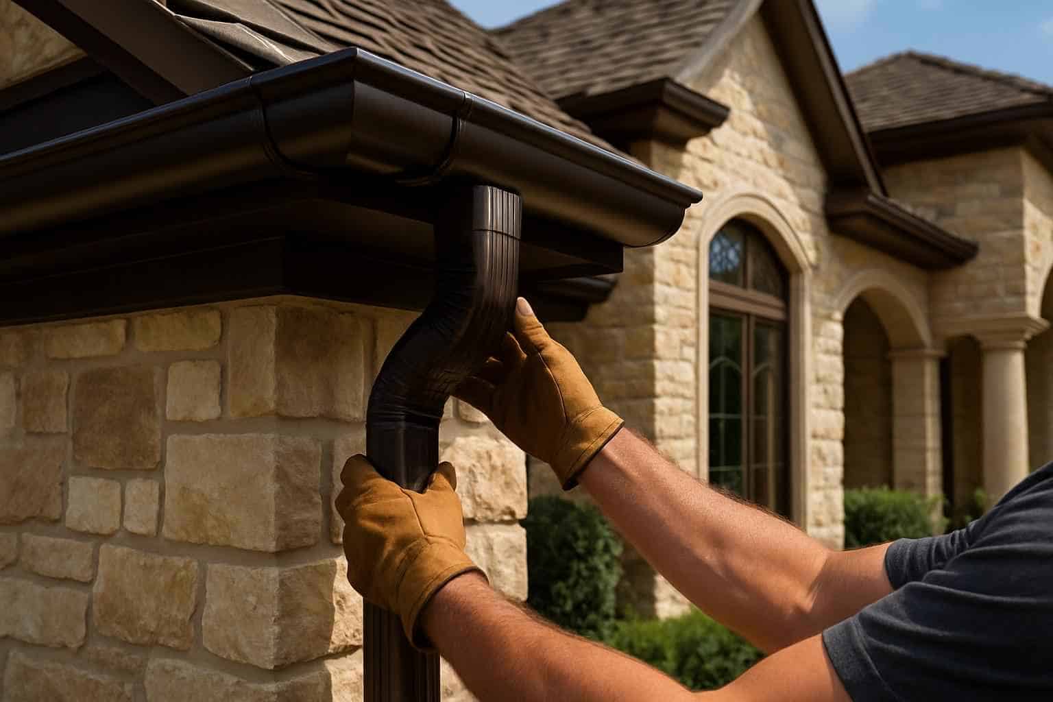 Downspout Installation Service in Harper TX