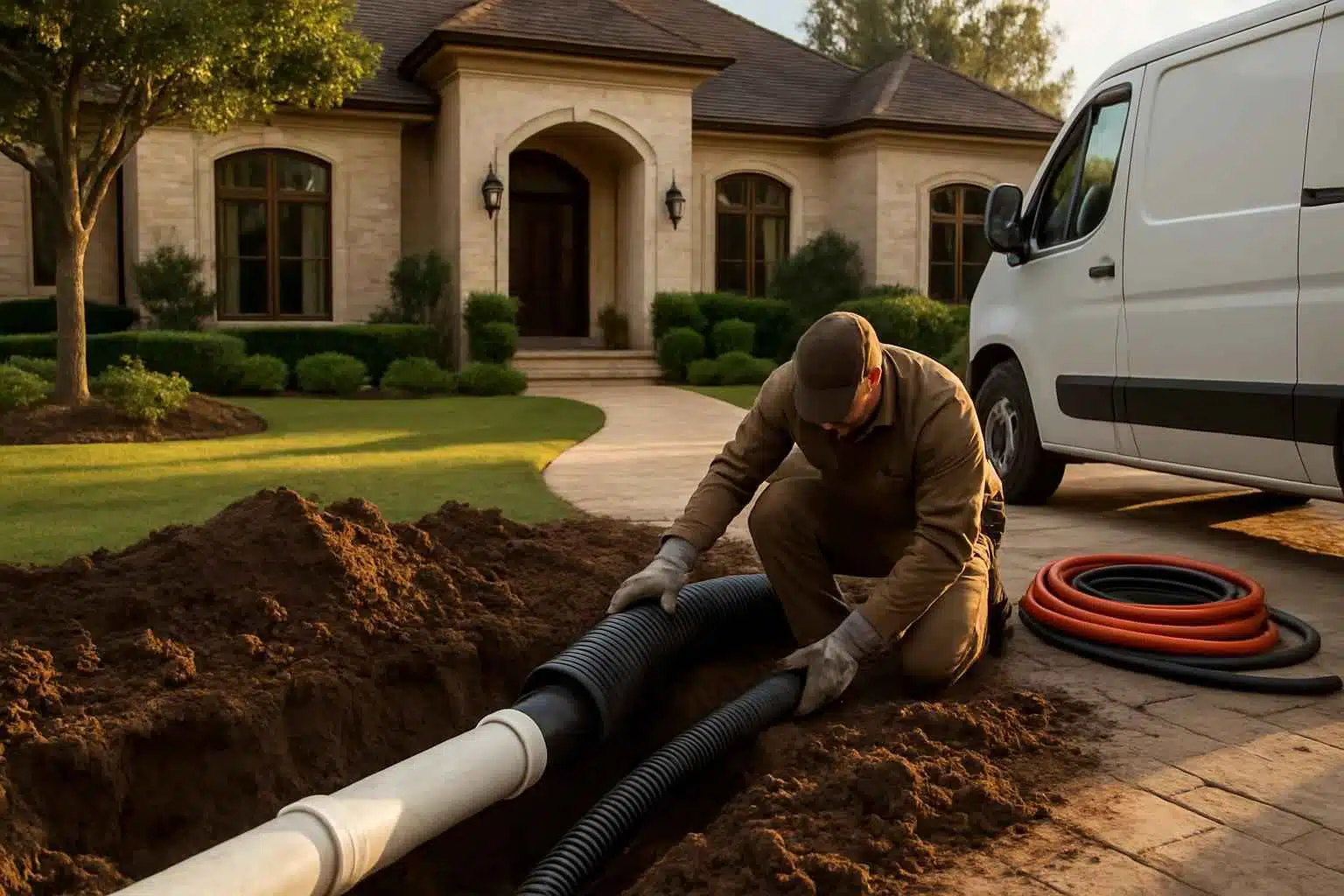 Drainage Repair Service in Doss TX