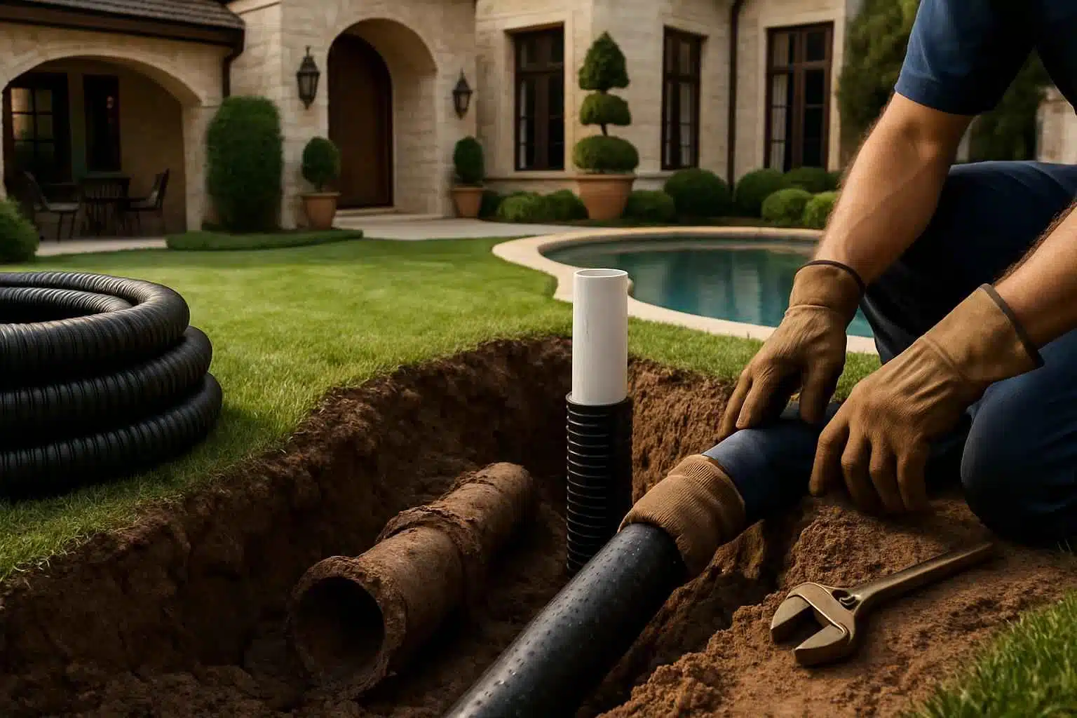 Drainage Repair Service in Harper TX