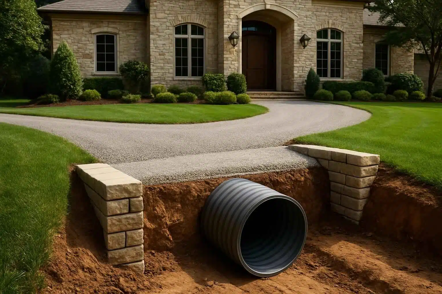 Driveway Culvert Installation Service in Harper TX