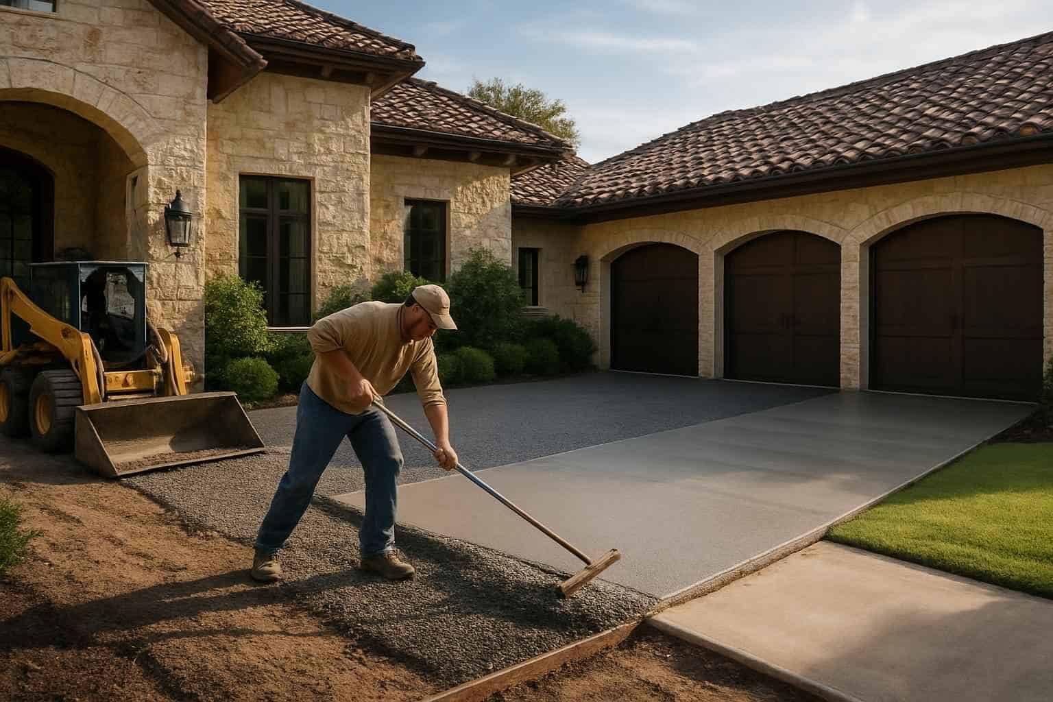 Driveway Expansion Contractor in Comfort TX